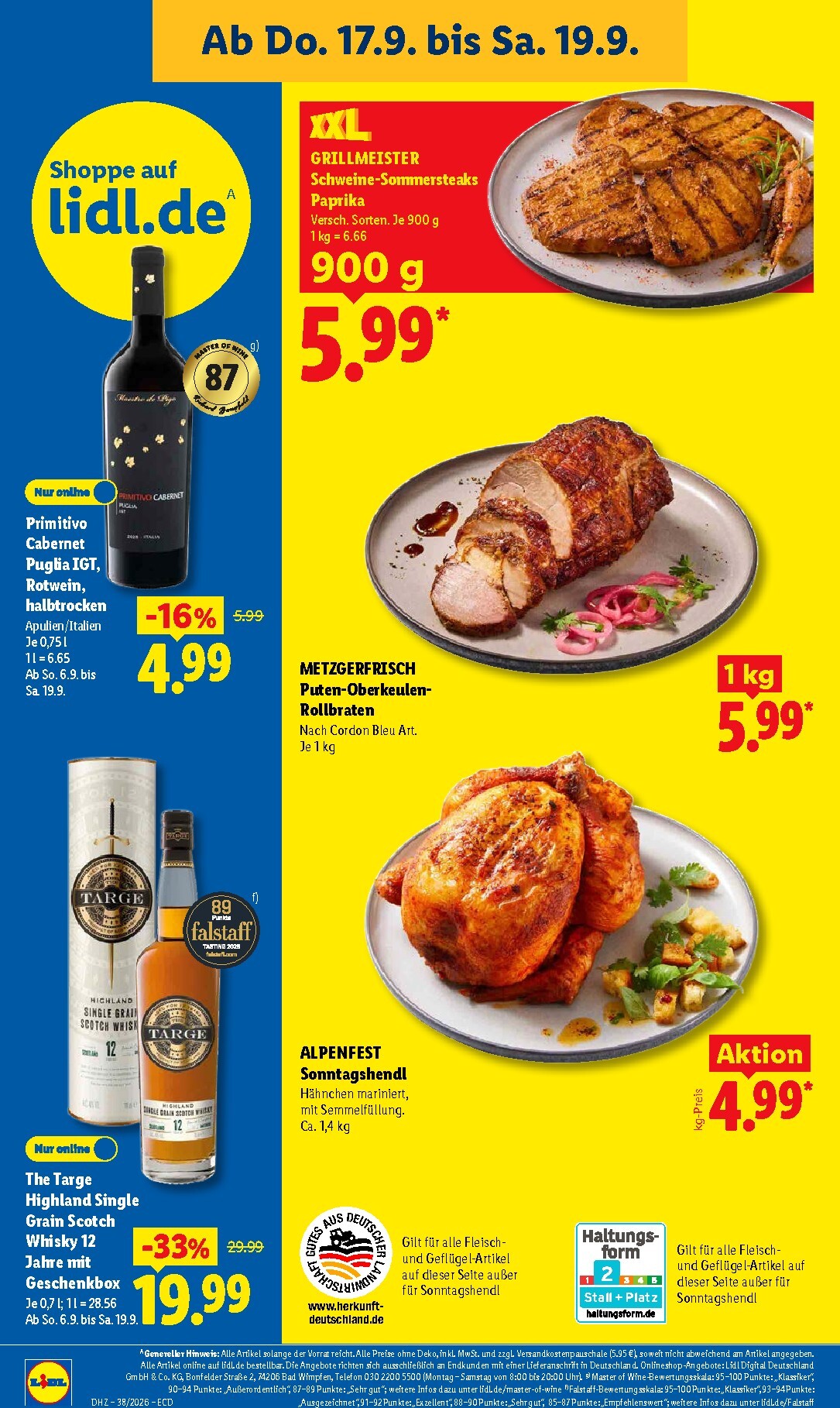 lidl - Lidl Prospekt – von Montag 14.09.2026 bis Samstag 19.09.2026 - page: 56