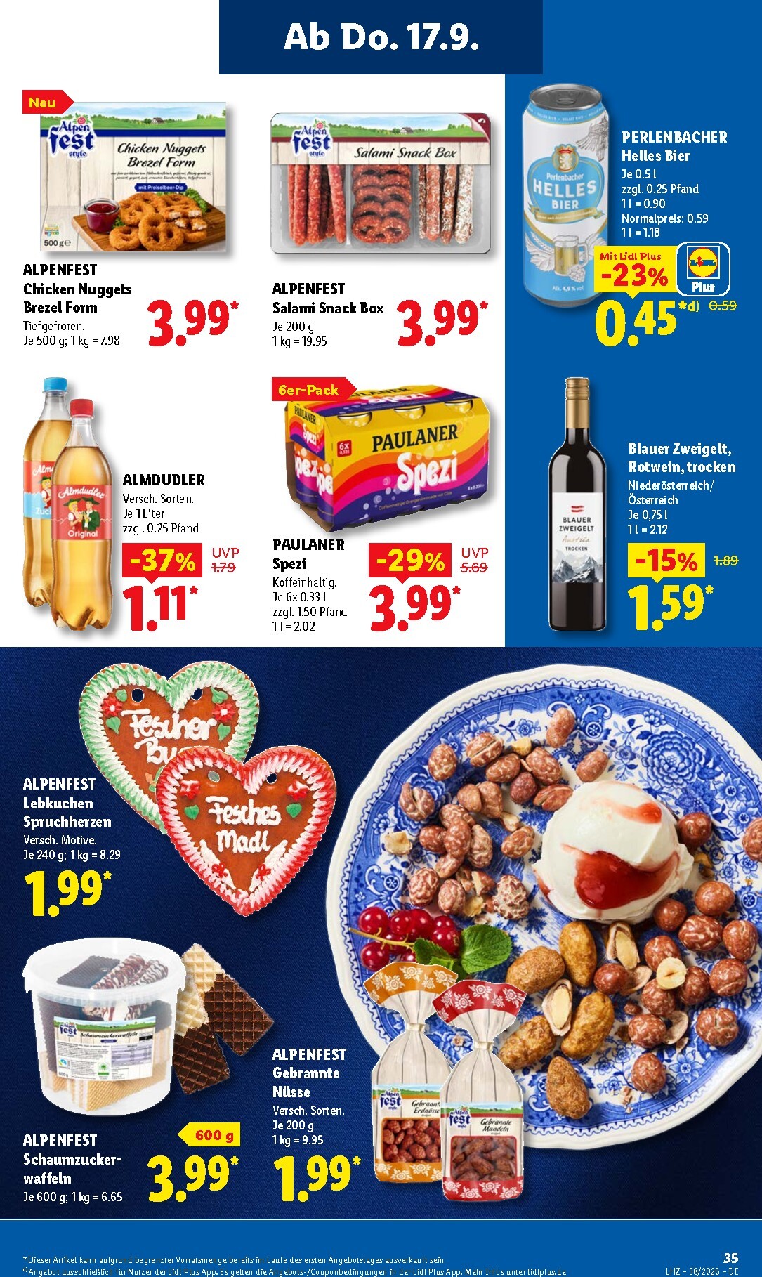 lidl - Lidl Prospekt – von Montag 14.09.2026 bis Samstag 19.09.2026 - page: 59