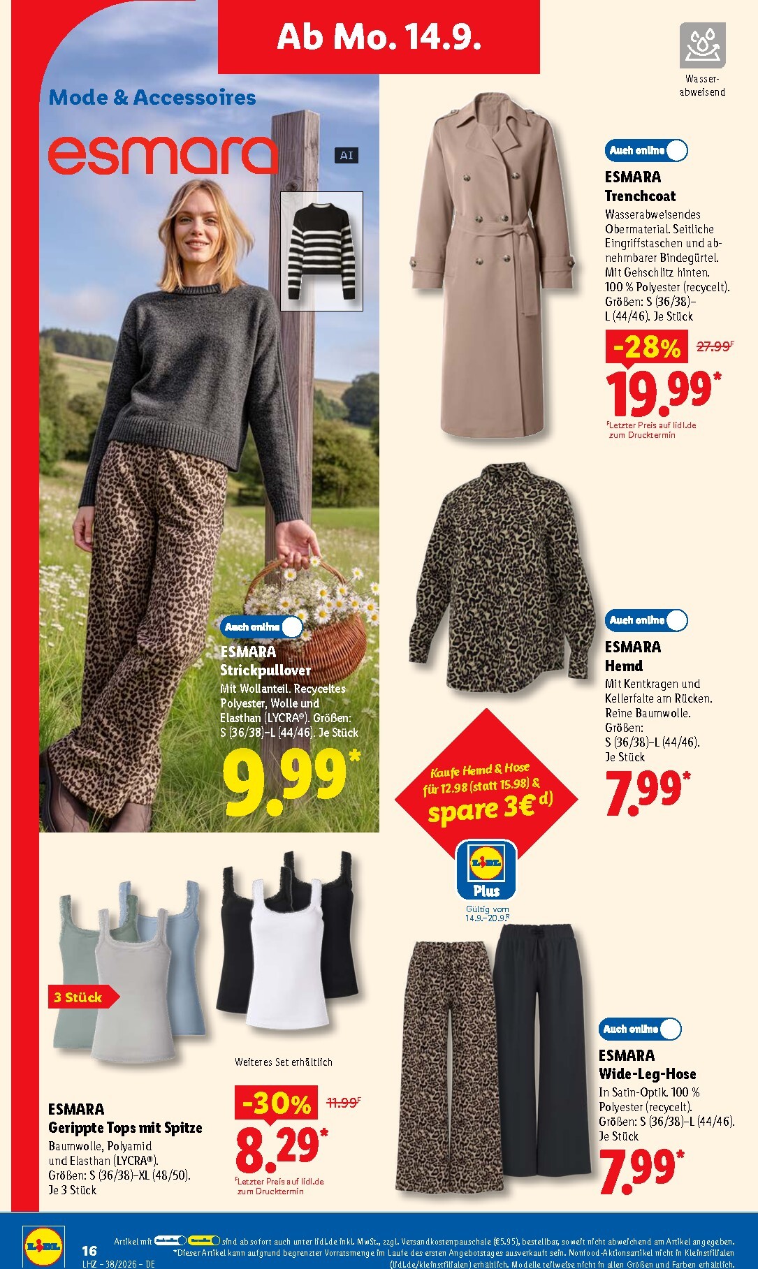lidl - Lidl Prospekt – von Montag 14.09.2026 bis Samstag 19.09.2026 - page: 30
