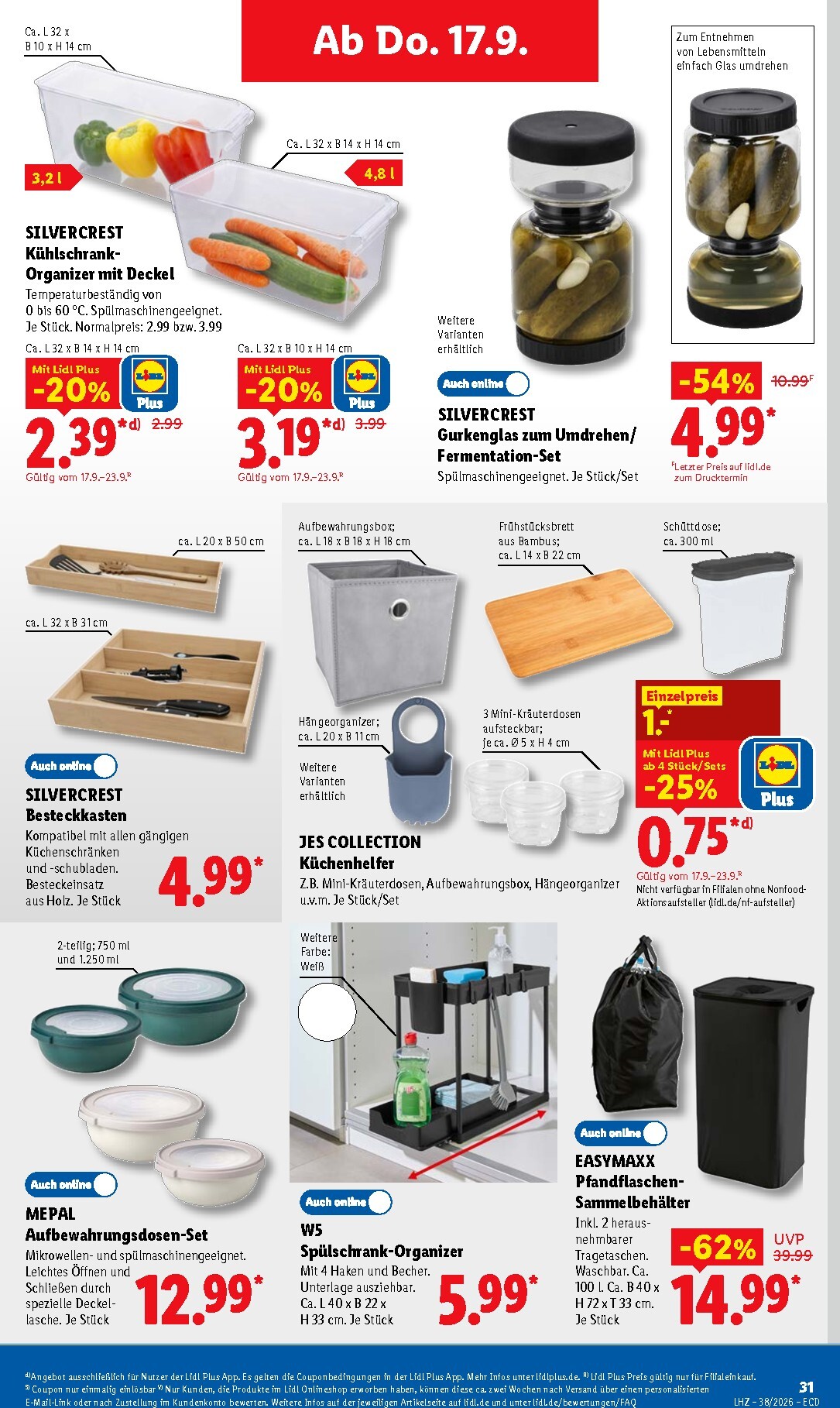 lidl - Lidl Prospekt – von Montag 14.09.2026 bis Samstag 19.09.2026 - page: 53