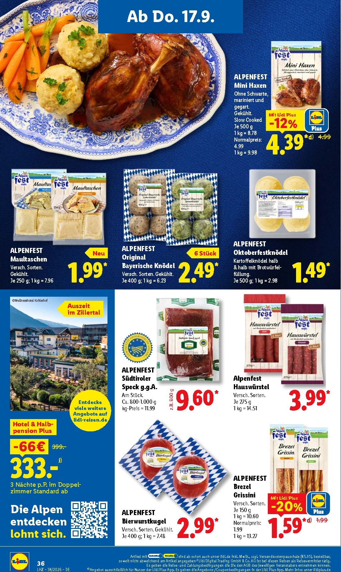 lidl - Lidl Prospekt – von Montag 14.09.2026 bis Samstag 19.09.2026 - page: 60