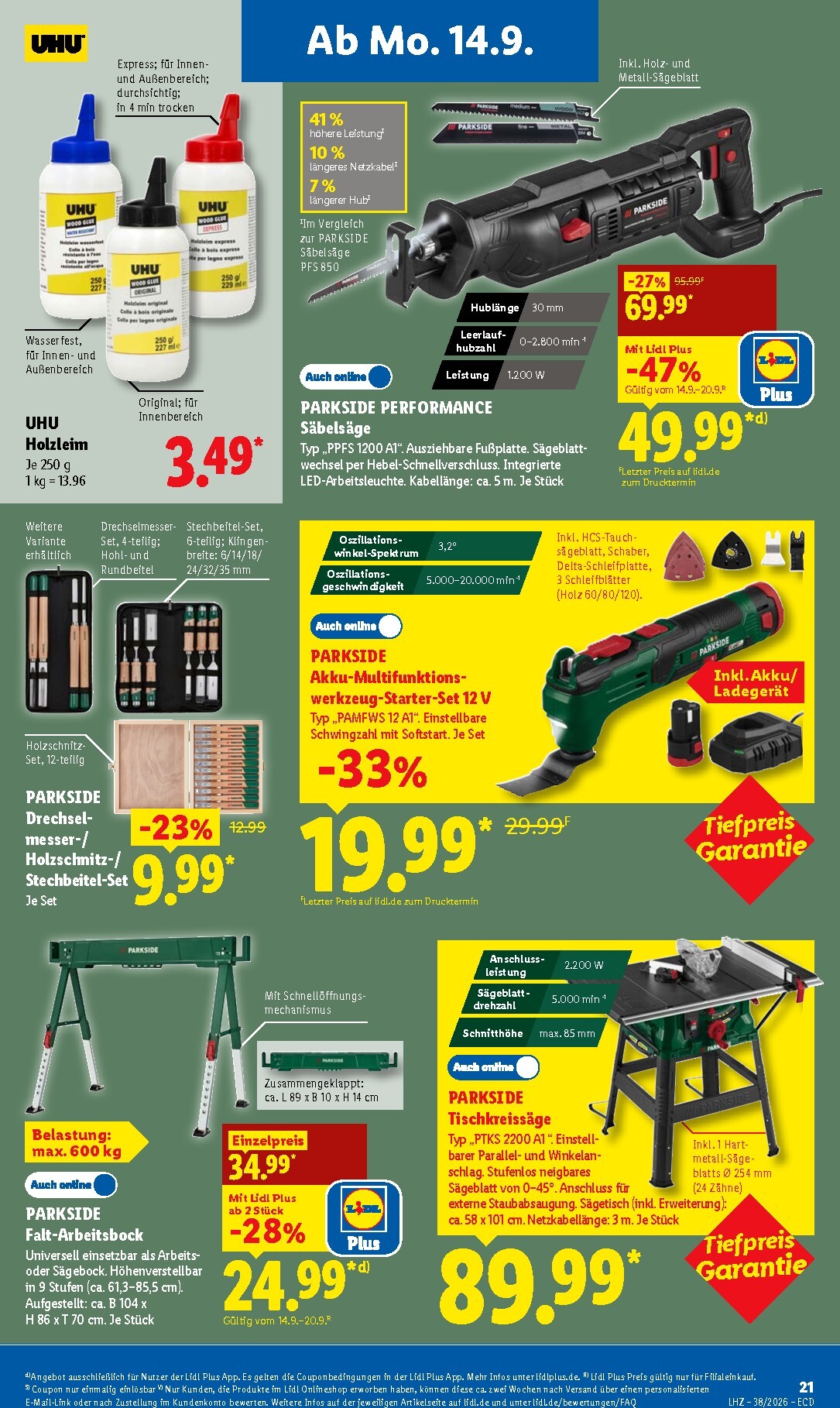 lidl - Lidl Prospekt – von Montag 14.09.2026 bis Samstag 19.09.2026 - page: 37