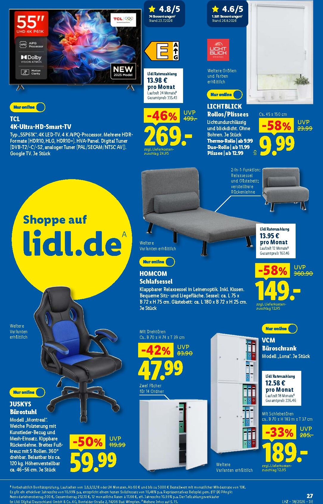 lidl - Lidl Prospekt – von Montag 14.09.2026 bis Samstag 19.09.2026 - page: 47