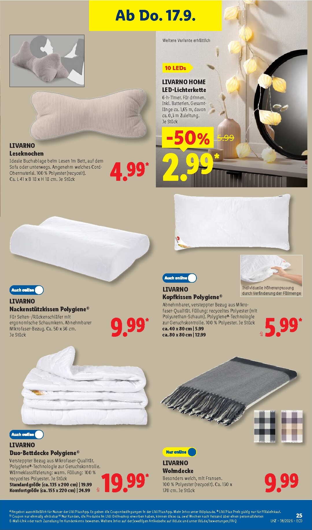lidl - Lidl Prospekt – von Montag 14.09.2026 bis Samstag 19.09.2026 - page: 45