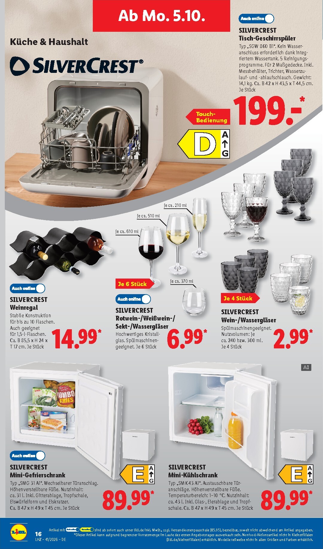 lidl - Lidl - Nonfood Prospekt nächste Woche – von Montag 05.10.2026 bis Samstag 10.10.2026 - page: 8