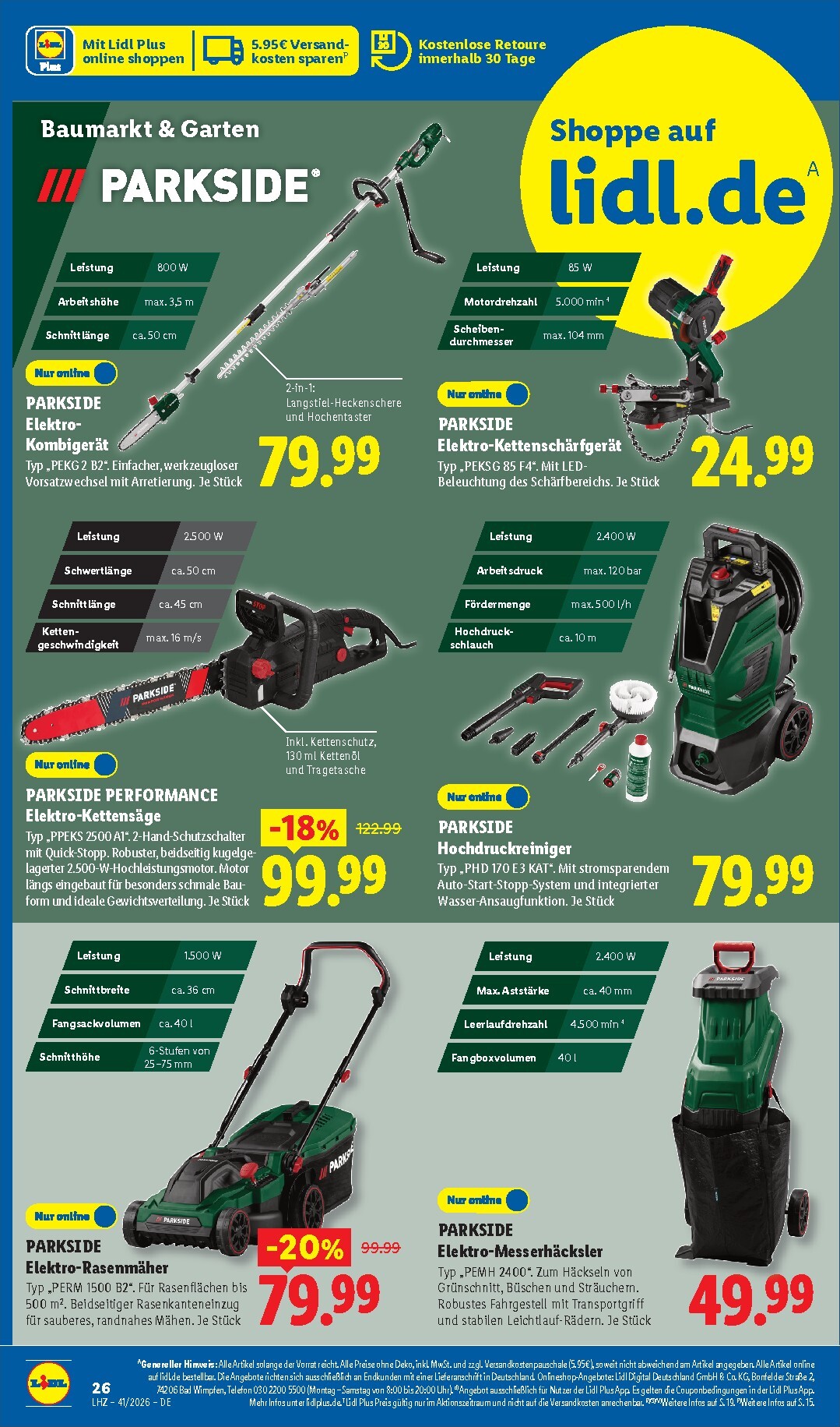 lidl - Lidl - Nonfood Prospekt nächste Woche – von Montag 05.10.2026 bis Samstag 10.10.2026 - page: 20