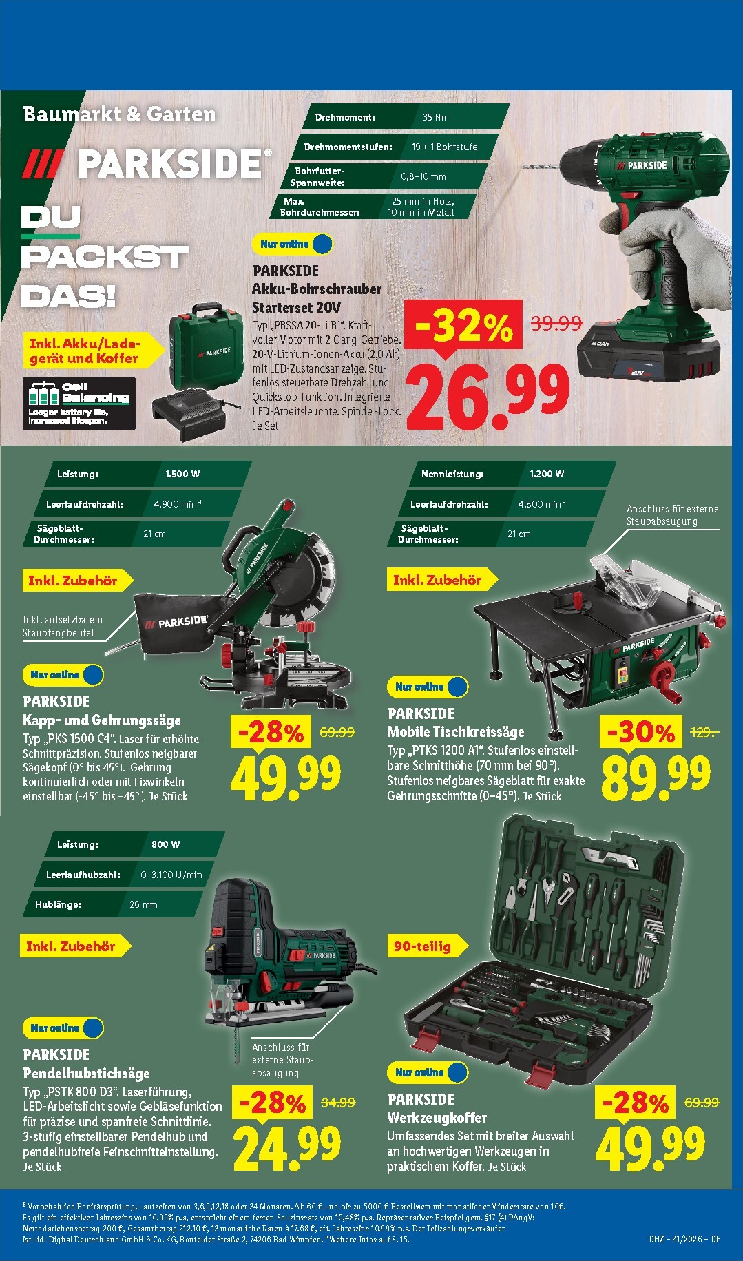 lidl - Lidl - Nonfood Prospekt nächste Woche – von Montag 05.10.2026 bis Samstag 10.10.2026 - page: 21