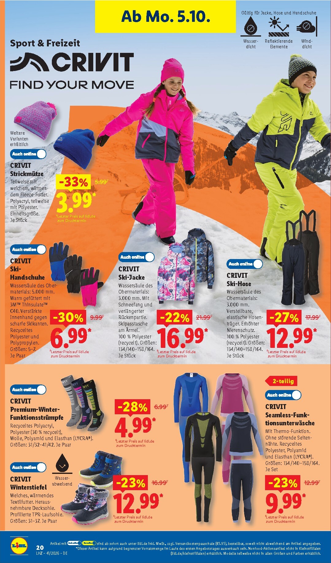 lidl - Lidl - Nonfood Prospekt nächste Woche – von Montag 05.10.2026 bis Samstag 10.10.2026 - page: 14