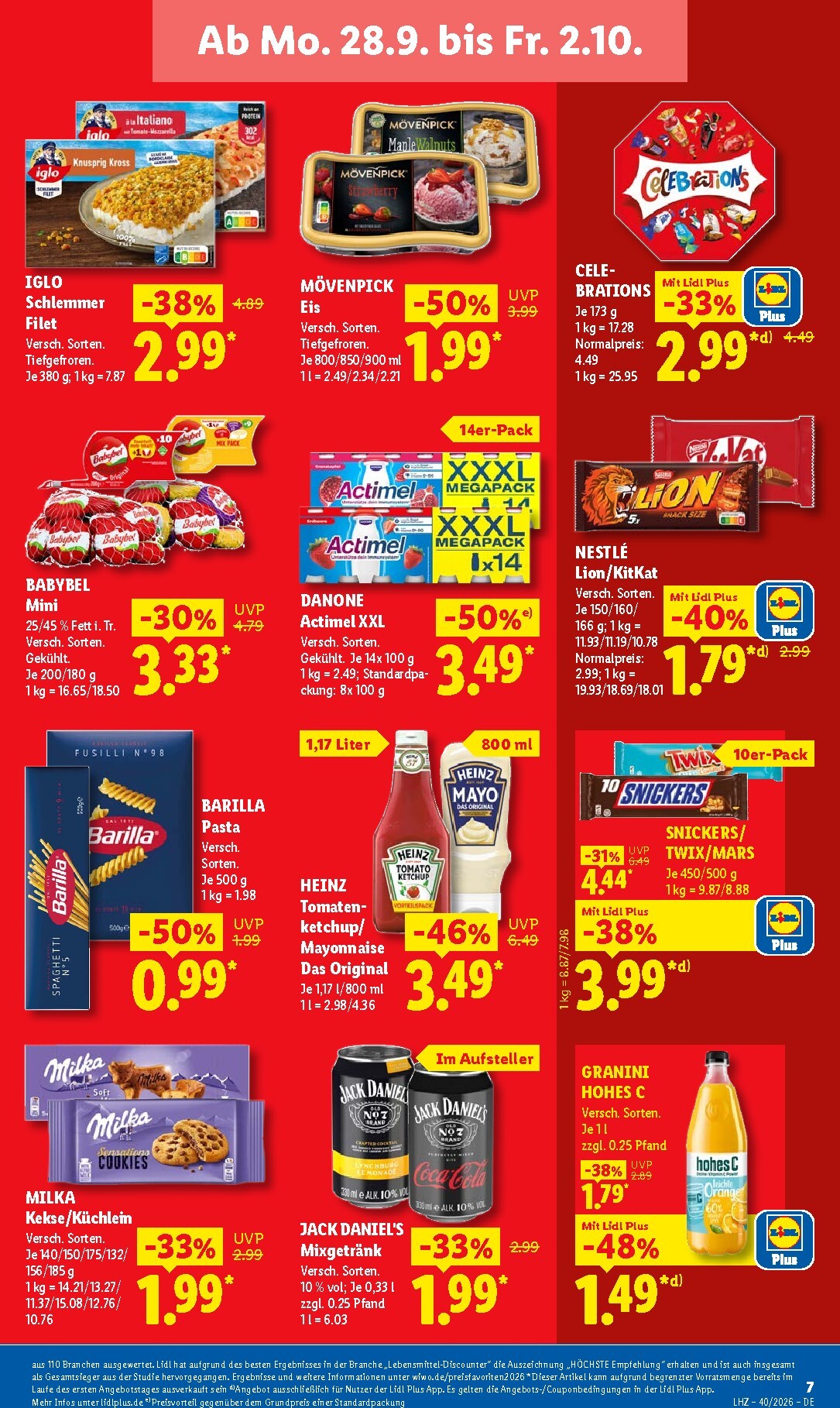 lidl - Lidl Prospekt nächste Woche – von Montag 28.09.2026 bis Freitag 02.10.2026 - page: 13