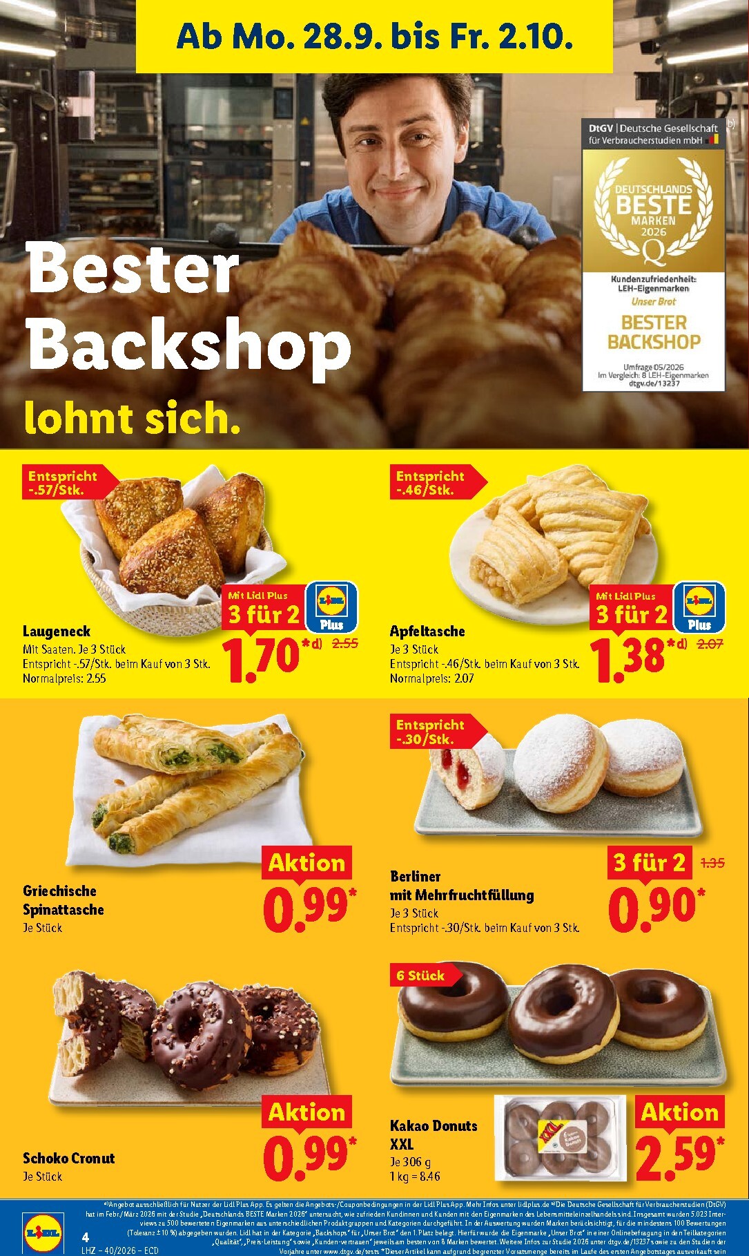 lidl - Lidl Prospekt nächste Woche – von Montag 28.09.2026 bis Freitag 02.10.2026 - page: 10