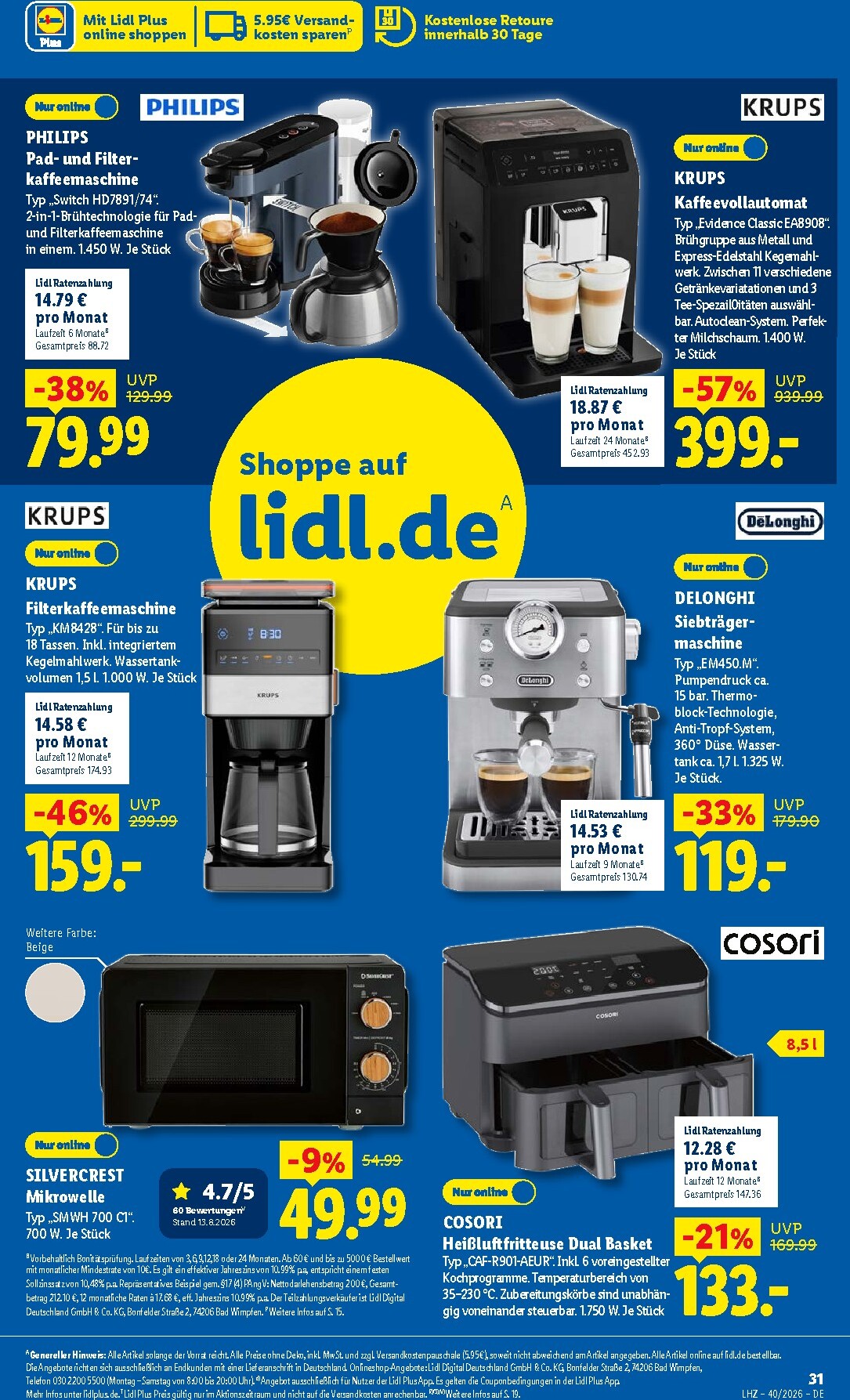 lidl - Lidl Prospekt nächste Woche – von Montag 28.09.2026 bis Freitag 02.10.2026 - page: 47