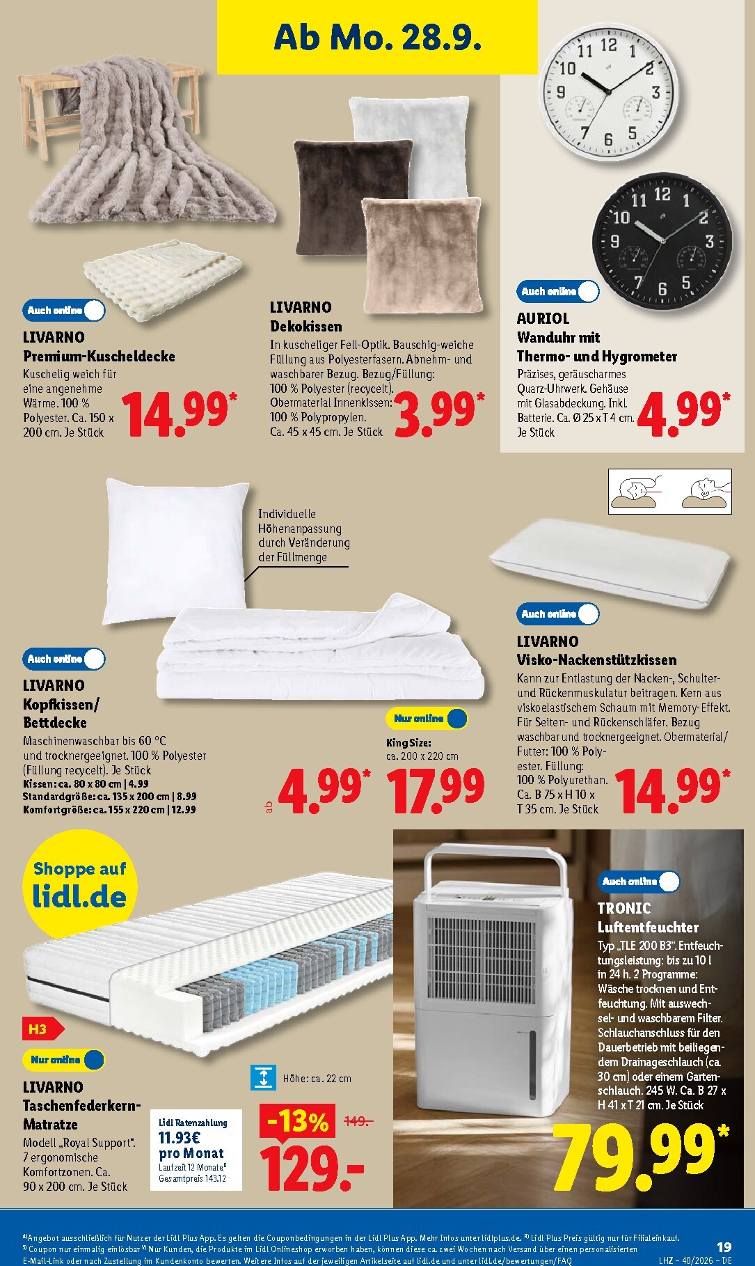 lidl - Lidl Prospekt nächste Woche – von Montag 28.09.2026 bis Freitag 02.10.2026 - page: 35