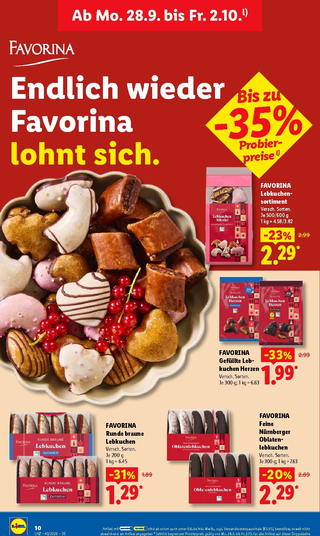 lidl - Lidl Prospekt nächste Woche – von Montag 28.09.2026 bis Freitag 02.10.2026 - page: 22