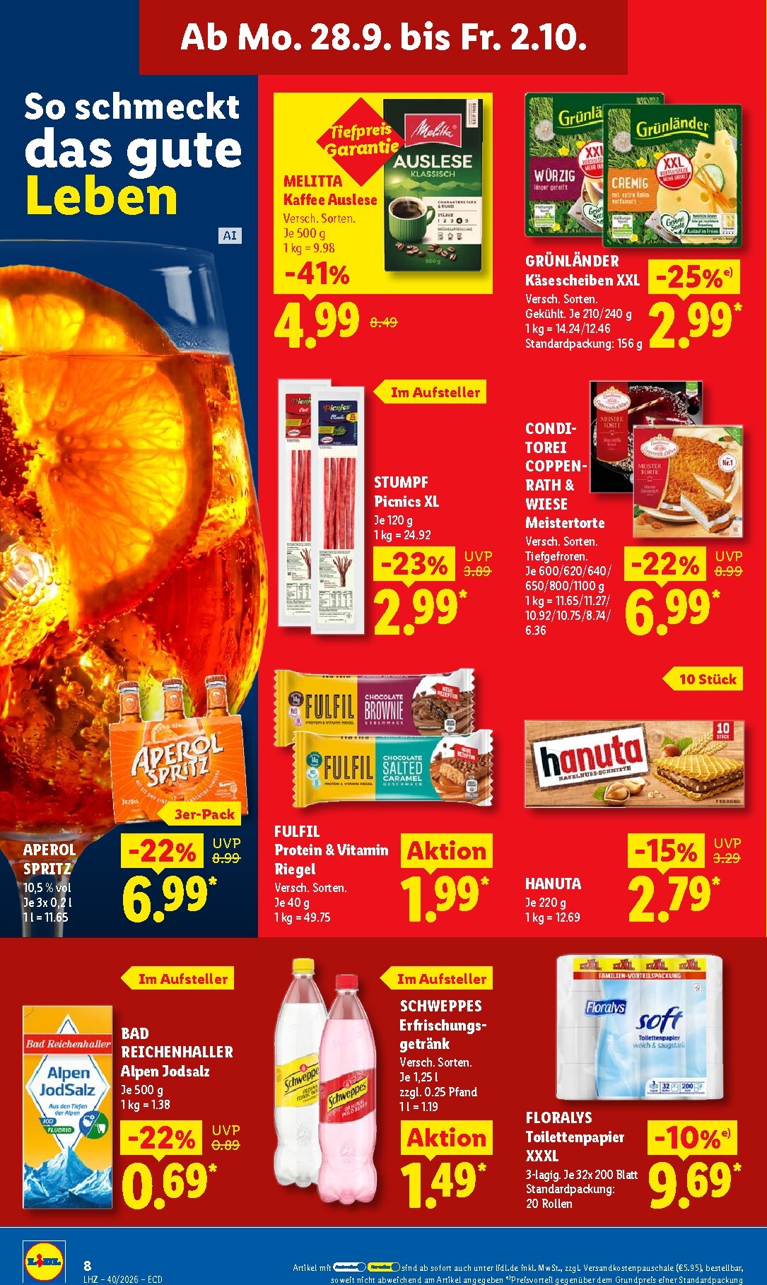 lidl - Lidl Prospekt nächste Woche – von Montag 28.09.2026 bis Freitag 02.10.2026 - page: 14