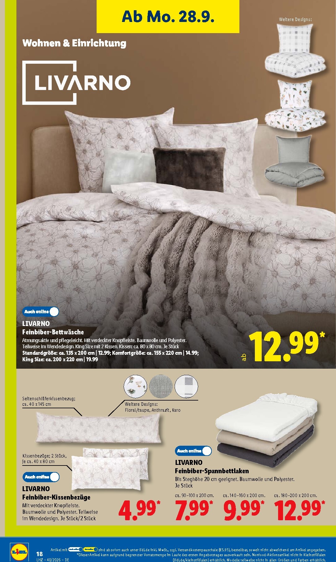 lidl - Lidl Prospekt nächste Woche – von Montag 28.09.2026 bis Freitag 02.10.2026 - page: 34