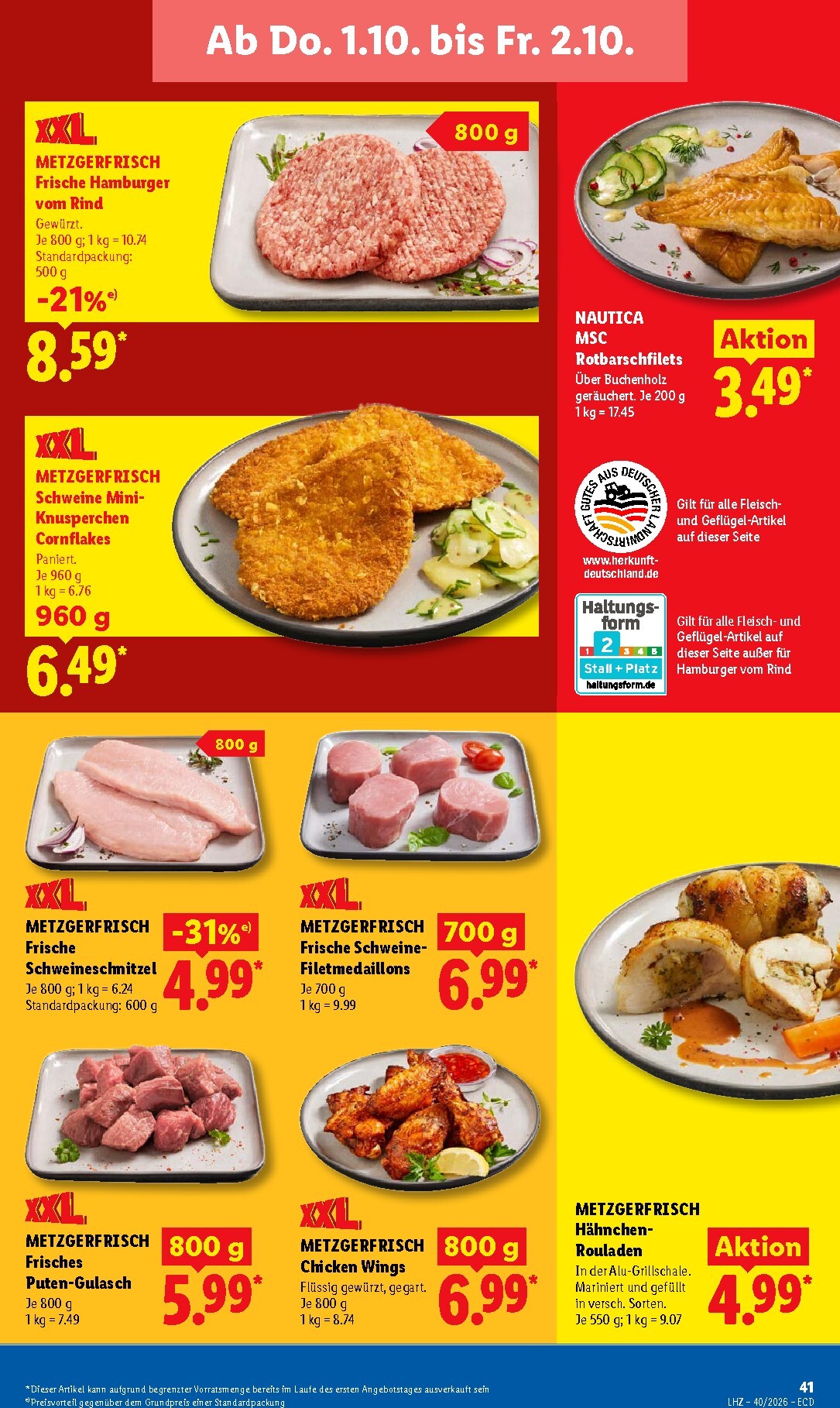 lidl - Lidl Prospekt nächste Woche – von Montag 28.09.2026 bis Freitag 02.10.2026 - page: 59