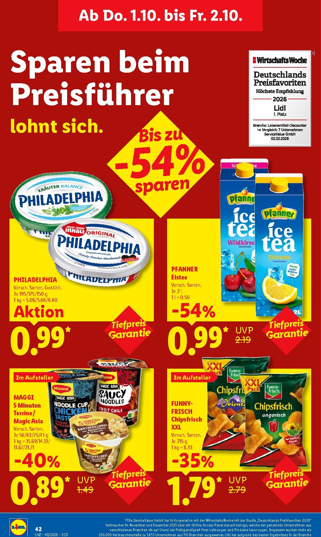 lidl - Lidl Prospekt nächste Woche – von Montag 28.09.2026 bis Freitag 02.10.2026 - page: 62