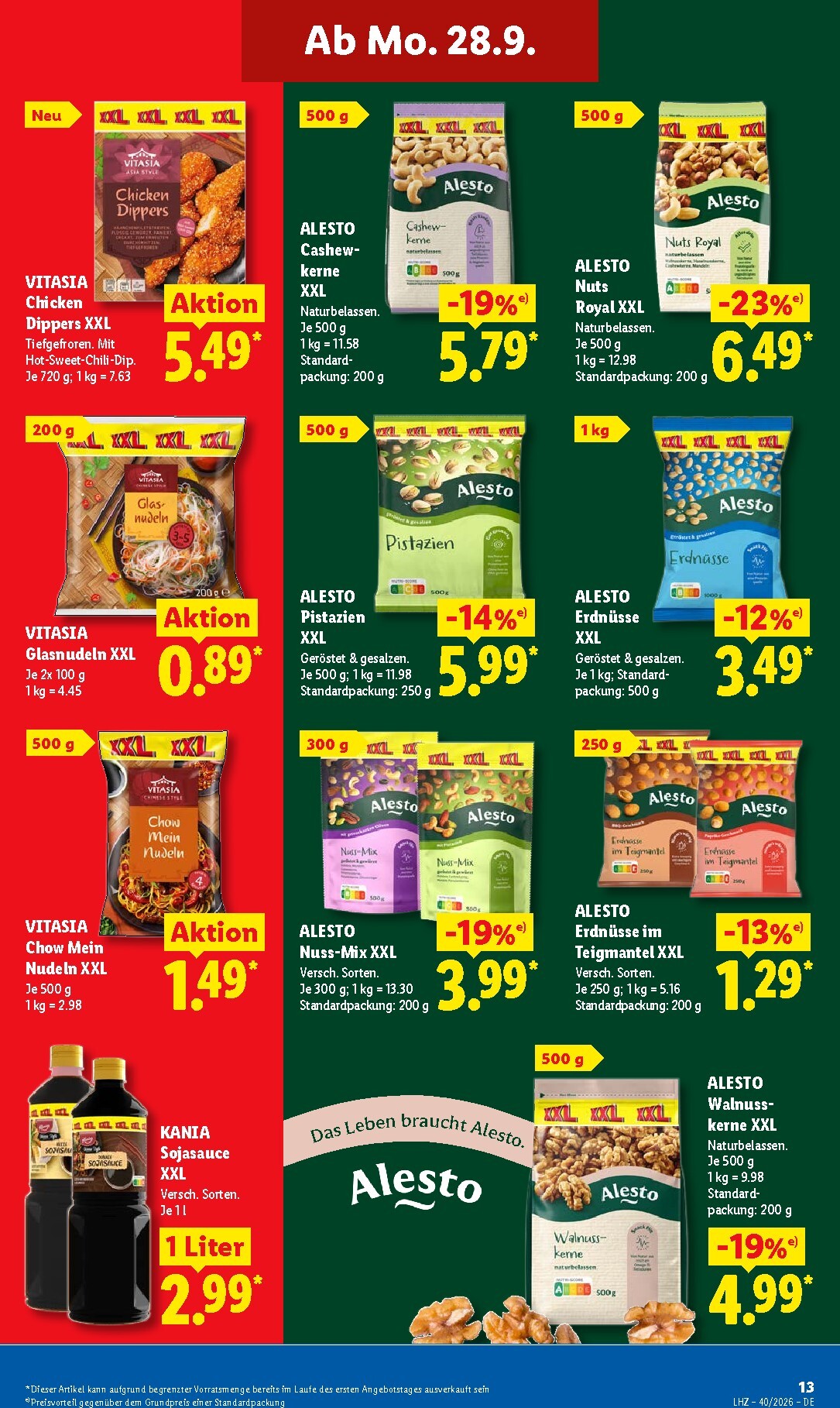 lidl - Lidl Prospekt nächste Woche – von Montag 28.09.2026 bis Freitag 02.10.2026 - page: 29