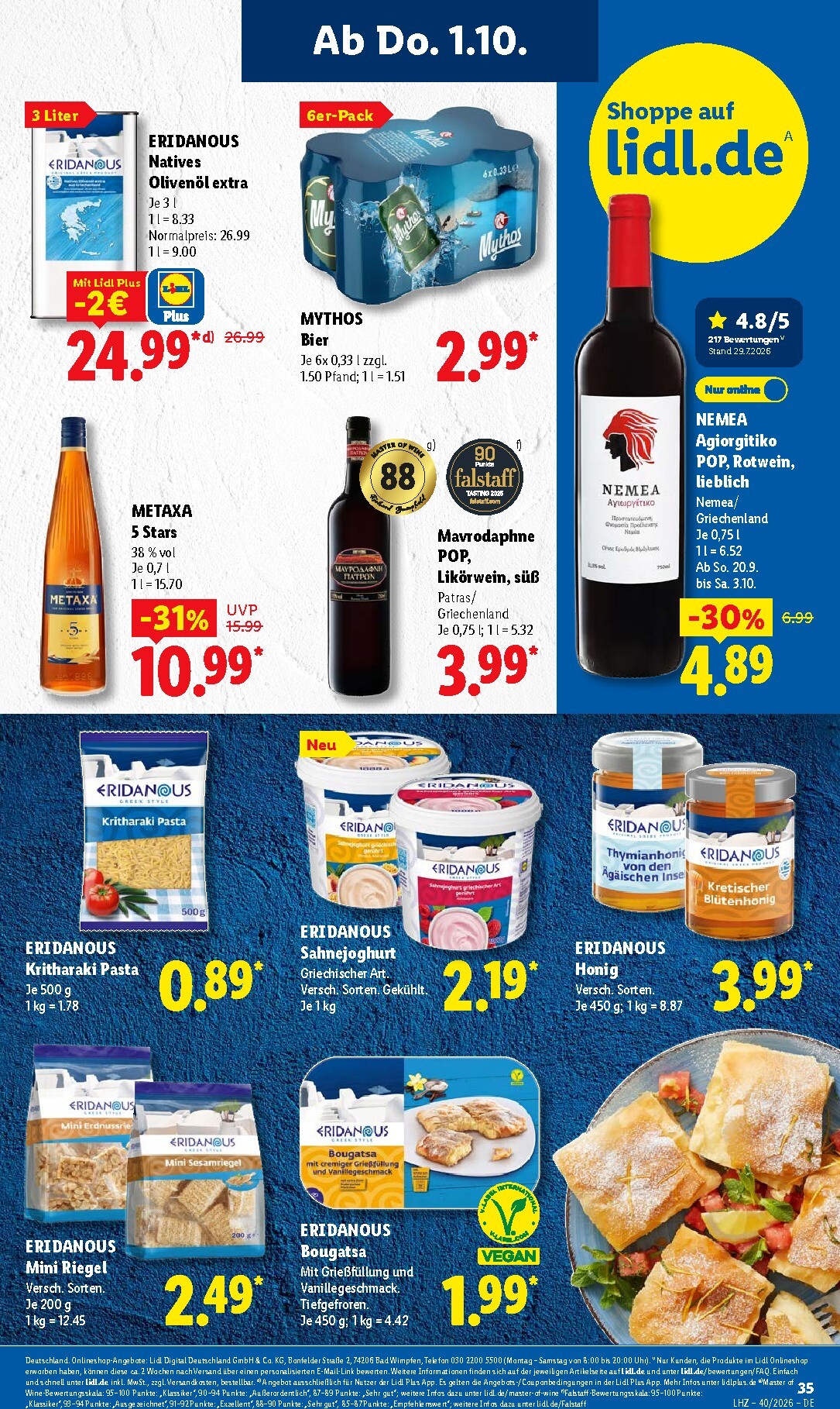 lidl - Lidl Prospekt nächste Woche – von Montag 28.09.2026 bis Freitag 02.10.2026 - page: 55