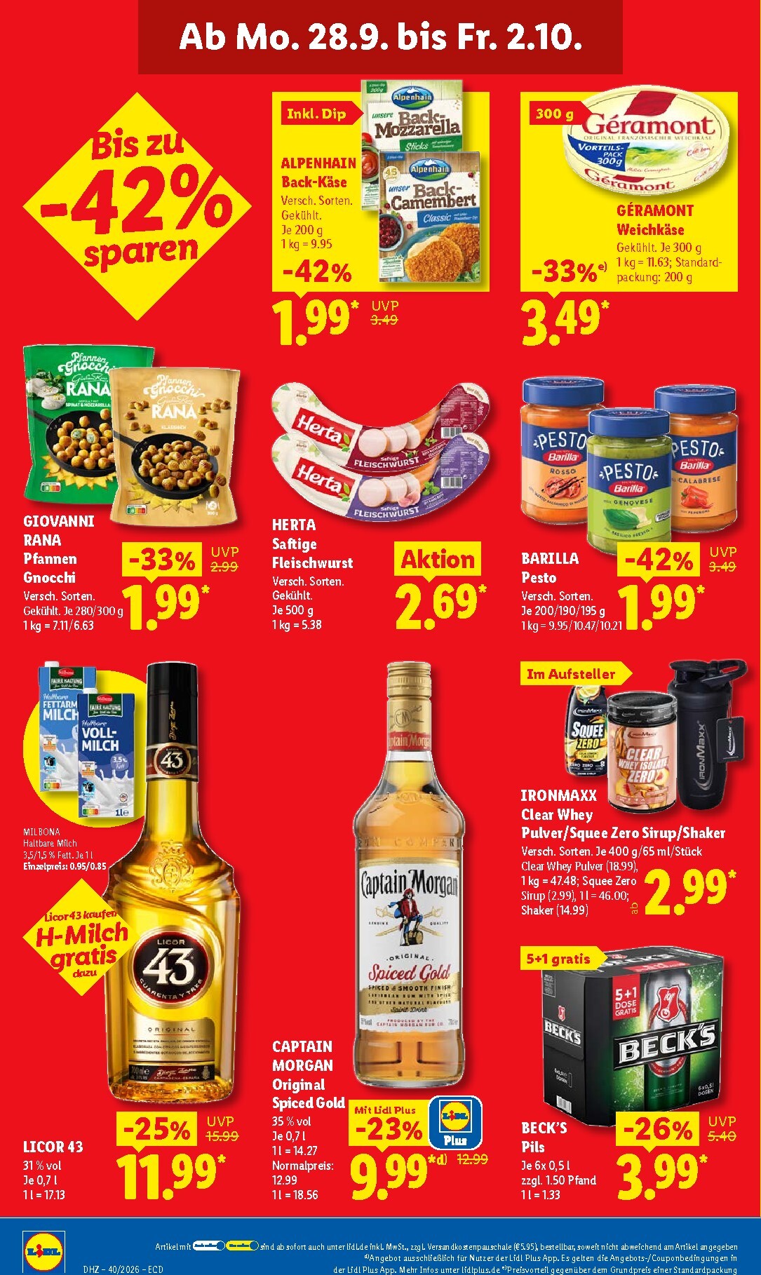 lidl - Lidl Prospekt nächste Woche – von Montag 28.09.2026 bis Freitag 02.10.2026 - page: 16