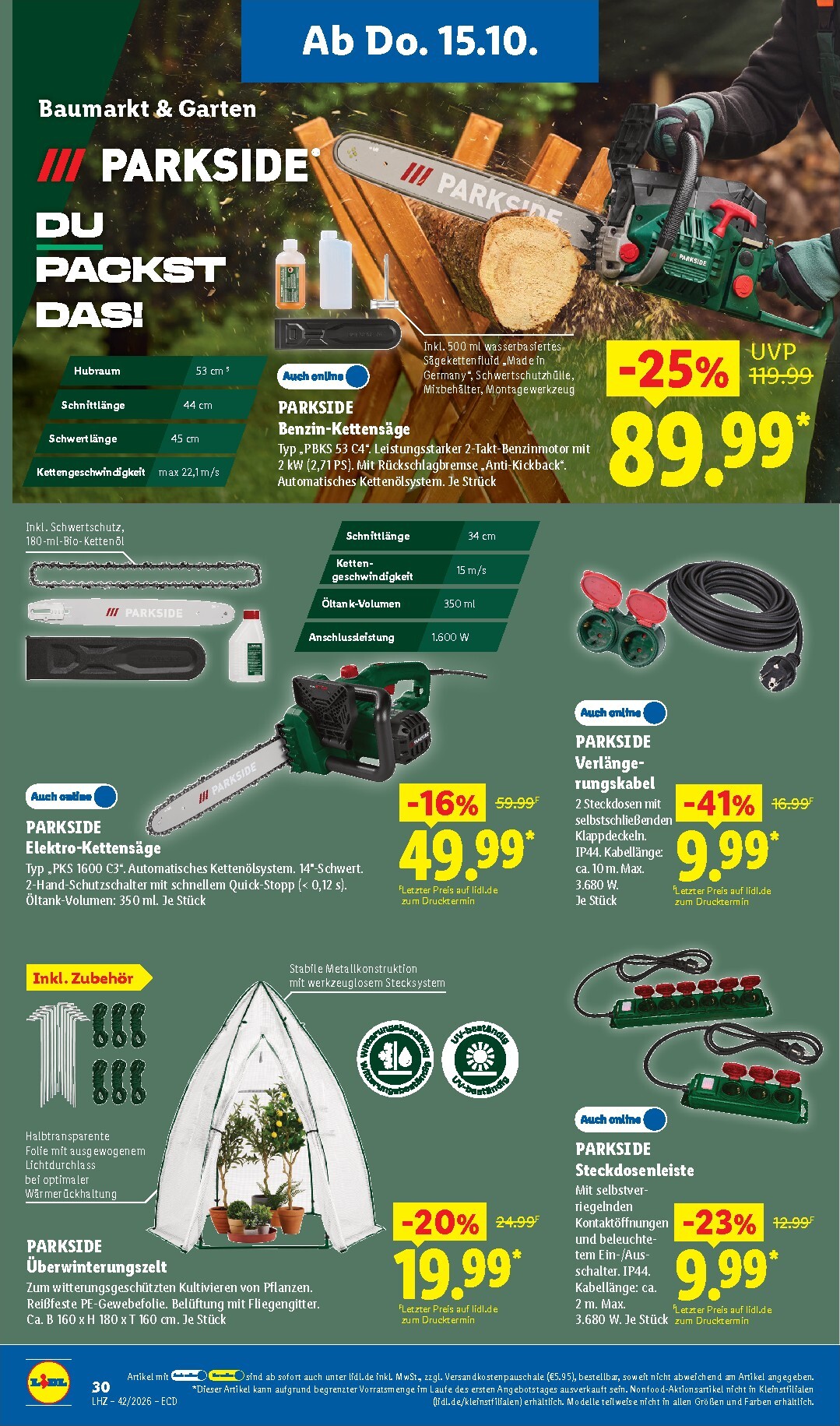 lidl - Lidl - Angebot der Woche Prospekt nächste Woche – von Montag 12.10.2026 bis Samstag 17.10.2026 - page: 22
