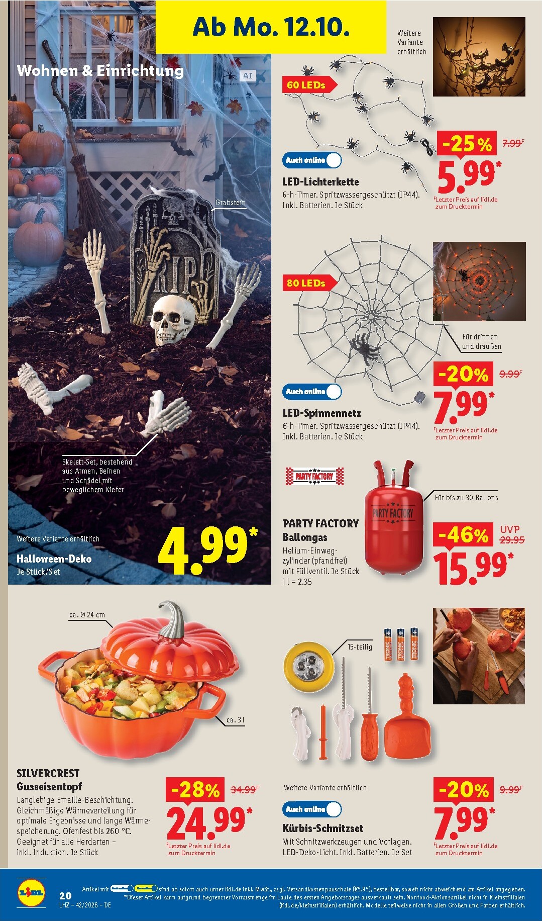 lidl - Lidl - Angebot der Woche Prospekt nächste Woche – von Montag 12.10.2026 bis Samstag 17.10.2026 - page: 10