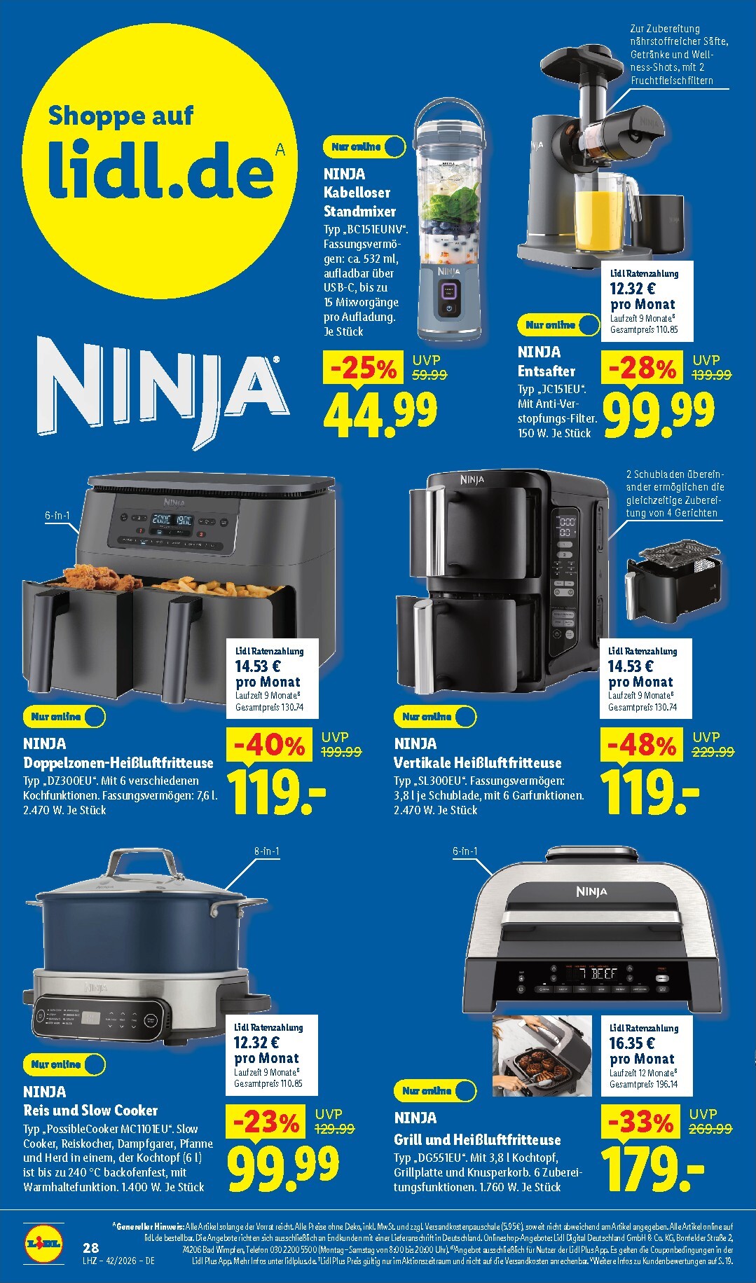 lidl - Lidl - Angebot der Woche Prospekt nächste Woche – von Montag 12.10.2026 bis Samstag 17.10.2026 - page: 18