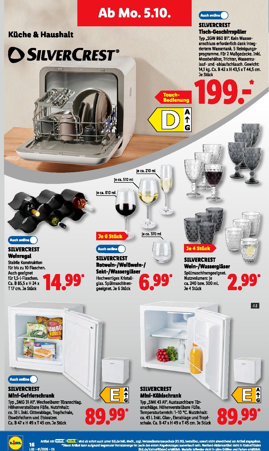 lidl - Lidl Prospekt nächste Woche – von Montag 05.10.2026 bis Samstag 10.10.2026 - page: 32