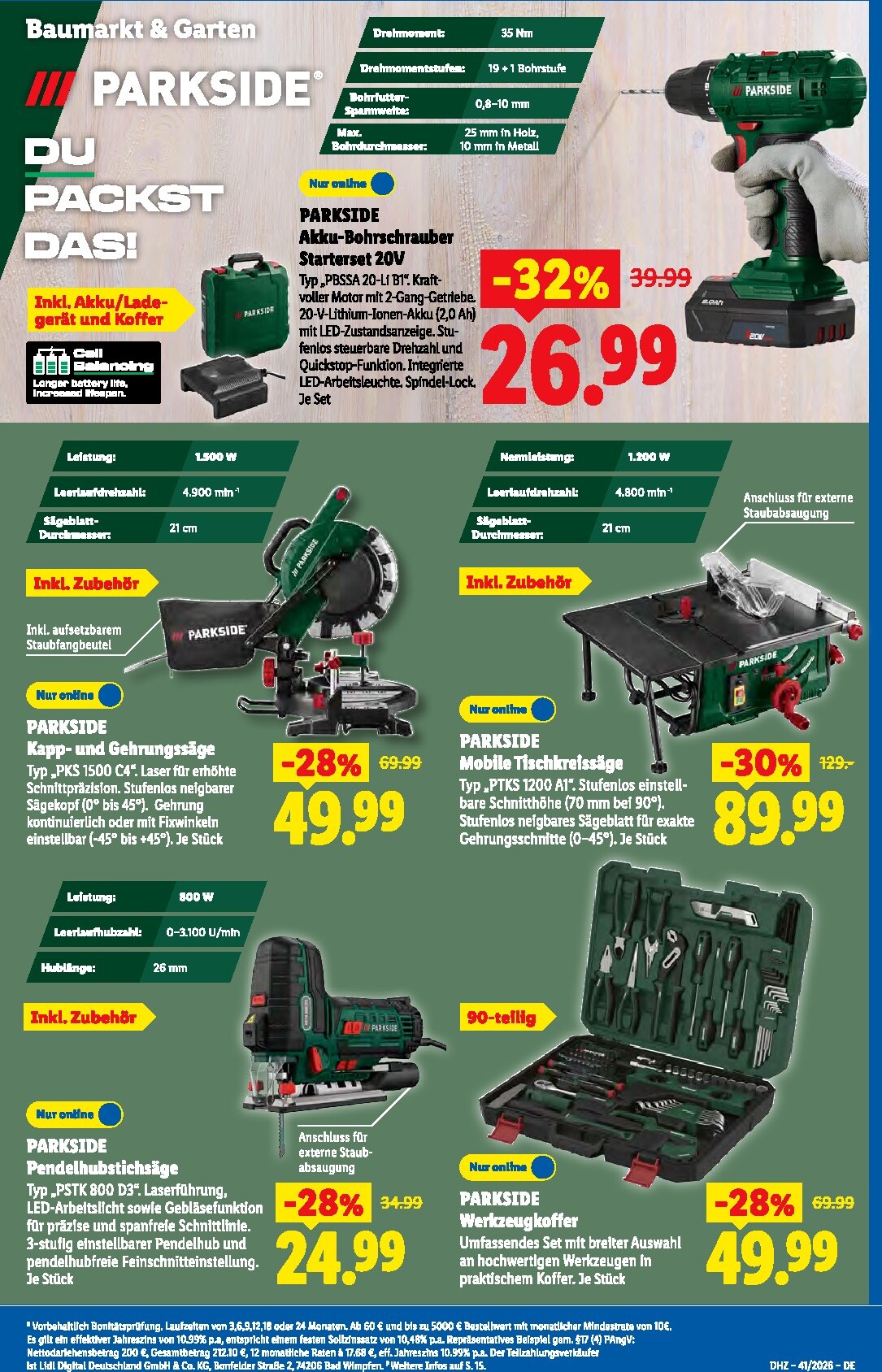 lidl - Lidl Prospekt nächste Woche – von Montag 05.10.2026 bis Samstag 10.10.2026 - page: 45