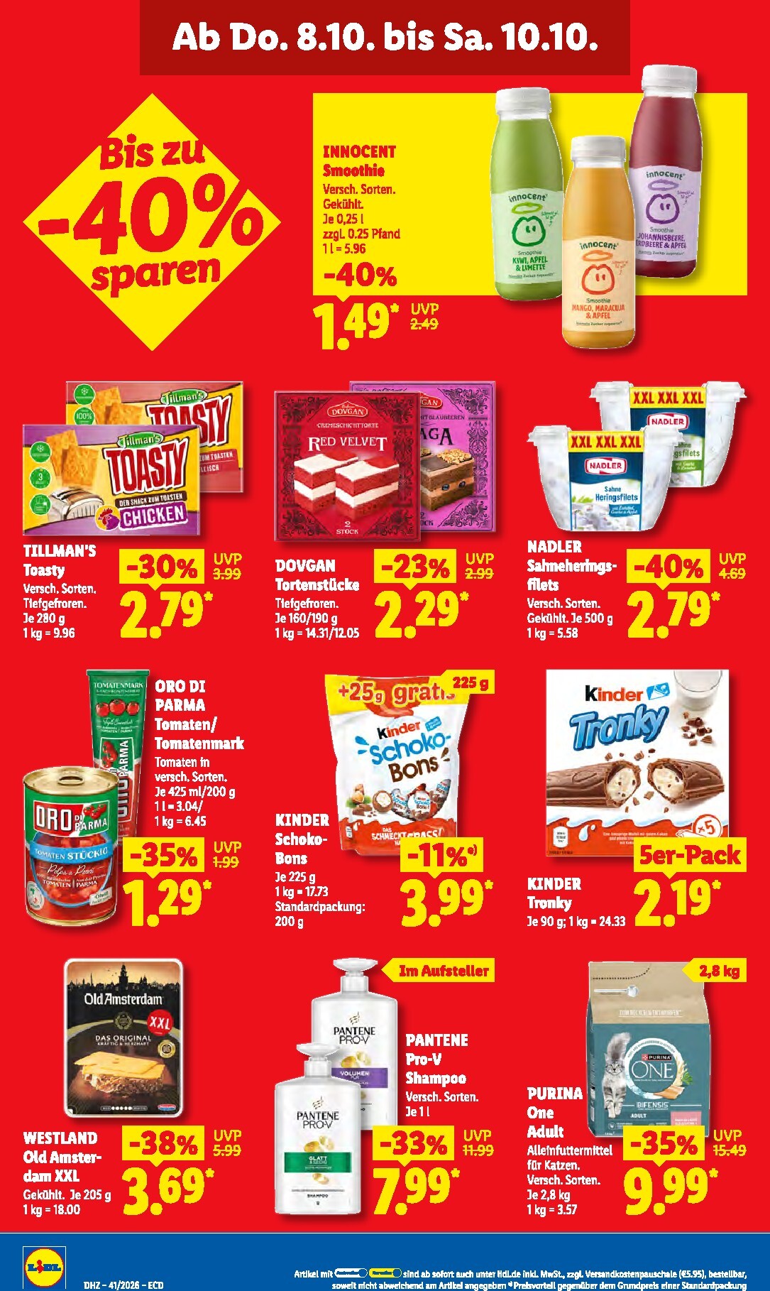 lidl - Lidl Prospekt nächste Woche – von Montag 05.10.2026 bis Samstag 10.10.2026 - page: 62