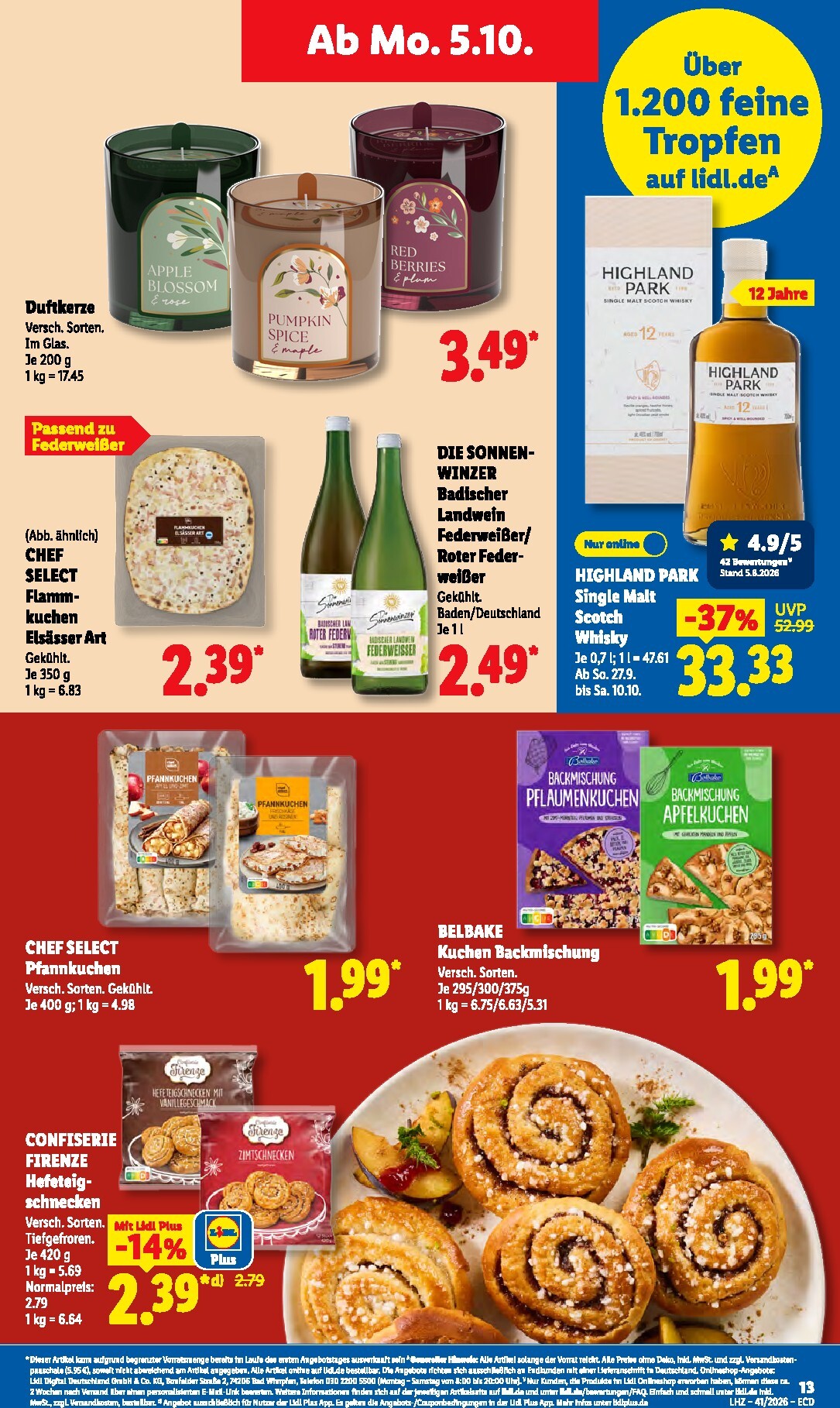lidl - Lidl Prospekt nächste Woche – von Montag 05.10.2026 bis Samstag 10.10.2026 - page: 23