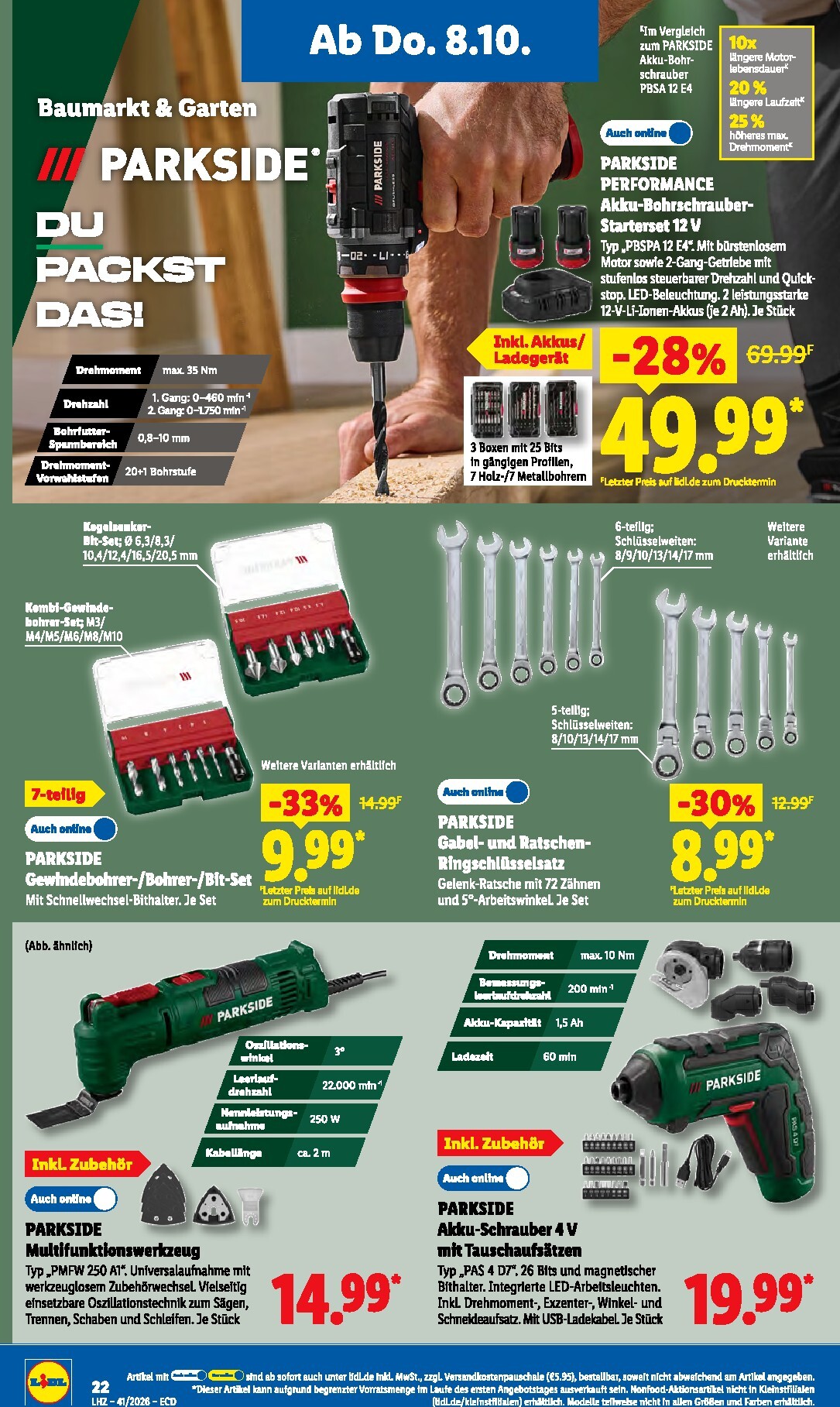 lidl - Lidl Prospekt nächste Woche – von Montag 05.10.2026 bis Samstag 10.10.2026 - page: 40