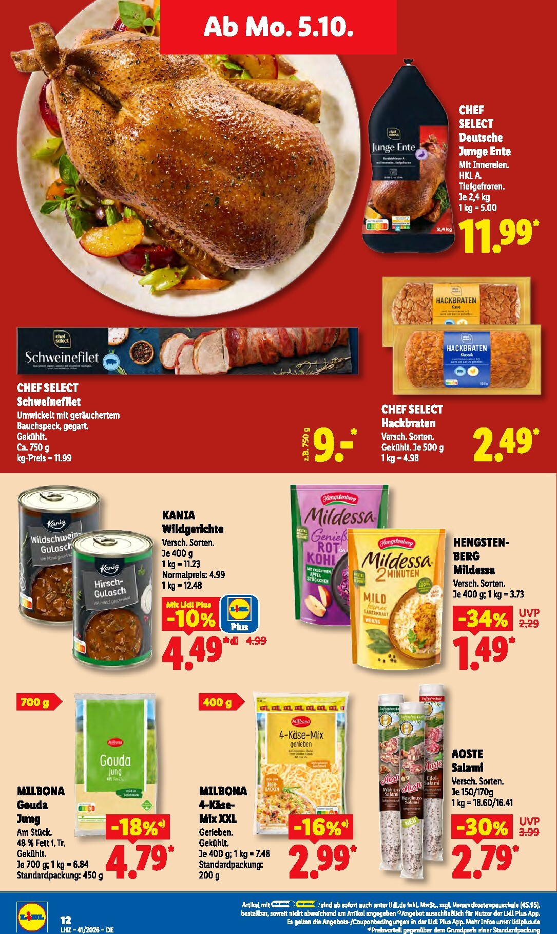 lidl - Lidl Prospekt nächste Woche – von Montag 05.10.2026 bis Samstag 10.10.2026 - page: 22