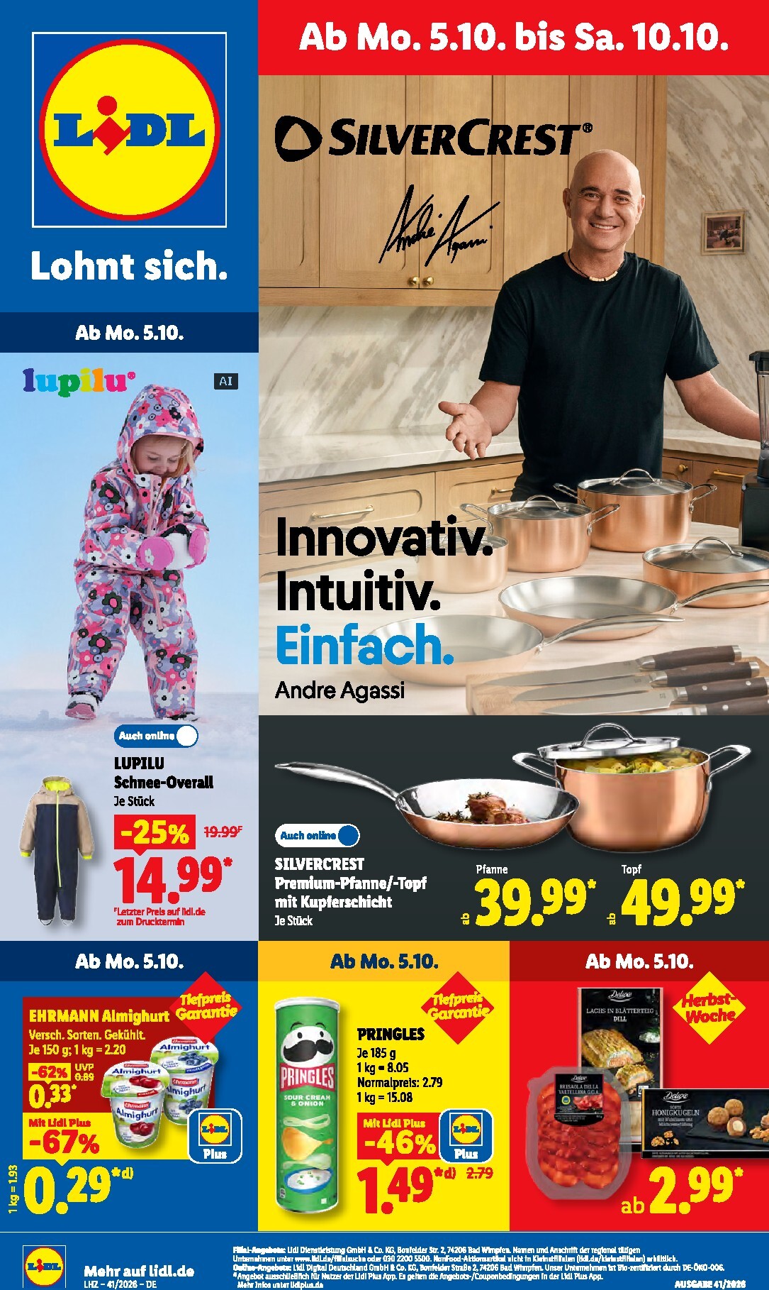 lidl - Lidl Prospekt nächste Woche – von Montag 05.10.2026 bis Samstag 10.10.2026
