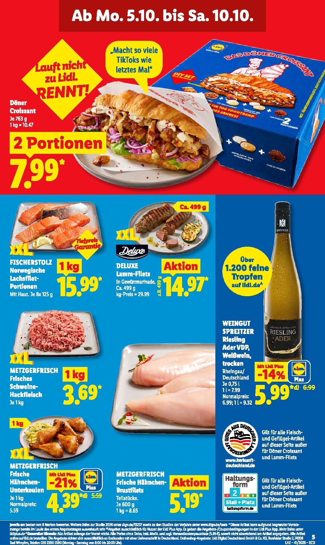 lidl - Lidl Prospekt nächste Woche – von Montag 05.10.2026 bis Samstag 10.10.2026 - page: 11