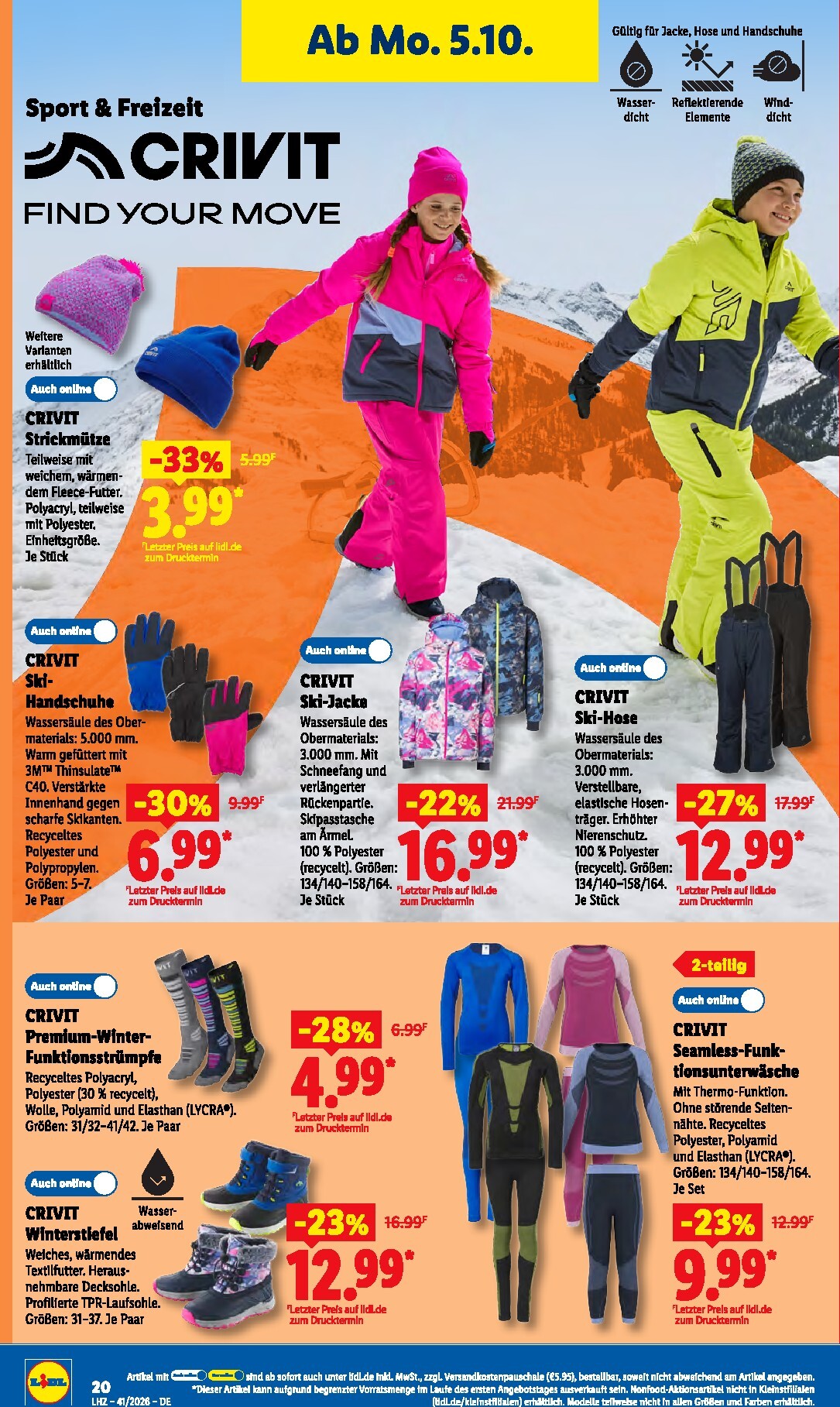 lidl - Lidl Prospekt nächste Woche – von Montag 05.10.2026 bis Samstag 10.10.2026 - page: 38
