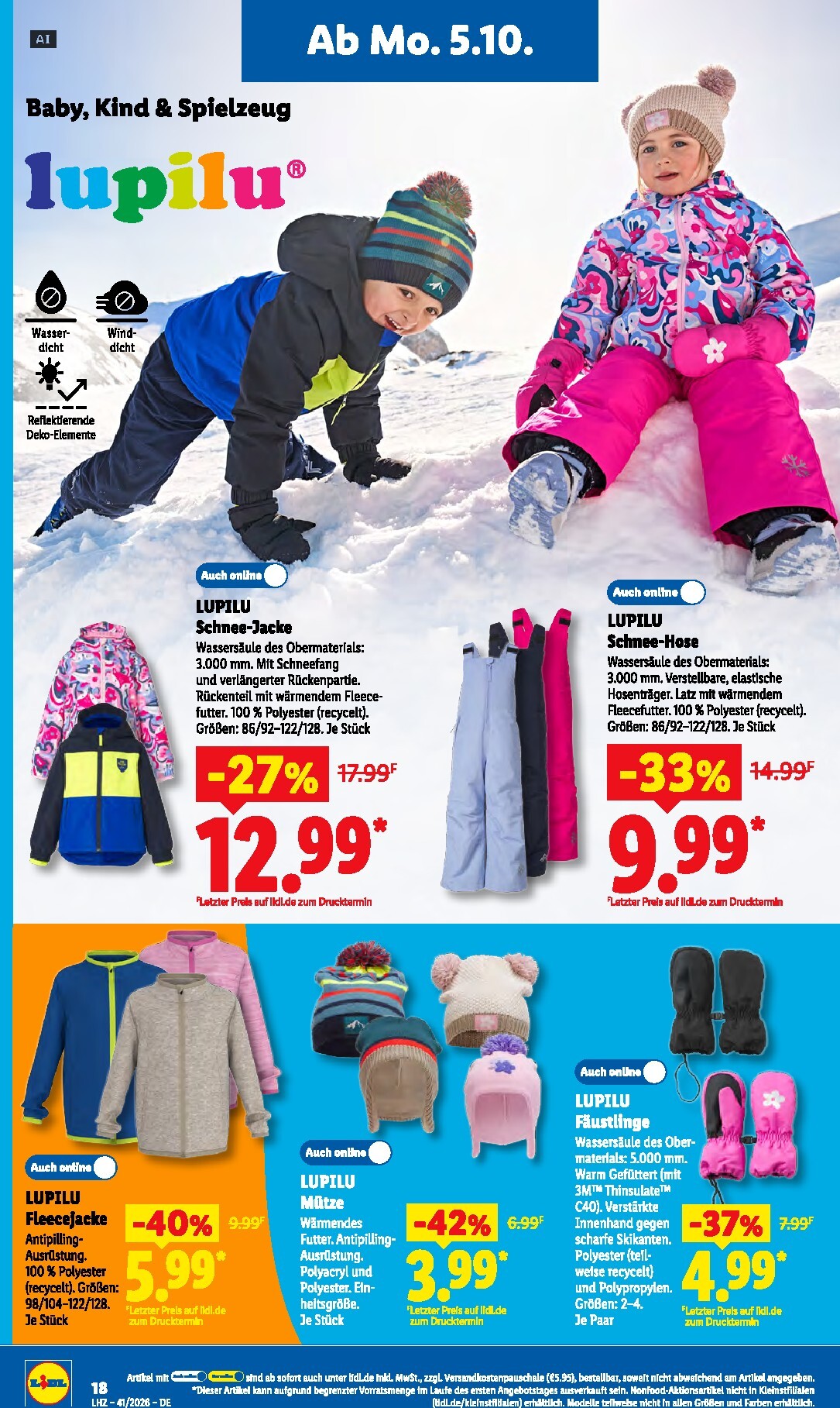 lidl - Lidl Prospekt nächste Woche – von Montag 05.10.2026 bis Samstag 10.10.2026 - page: 36