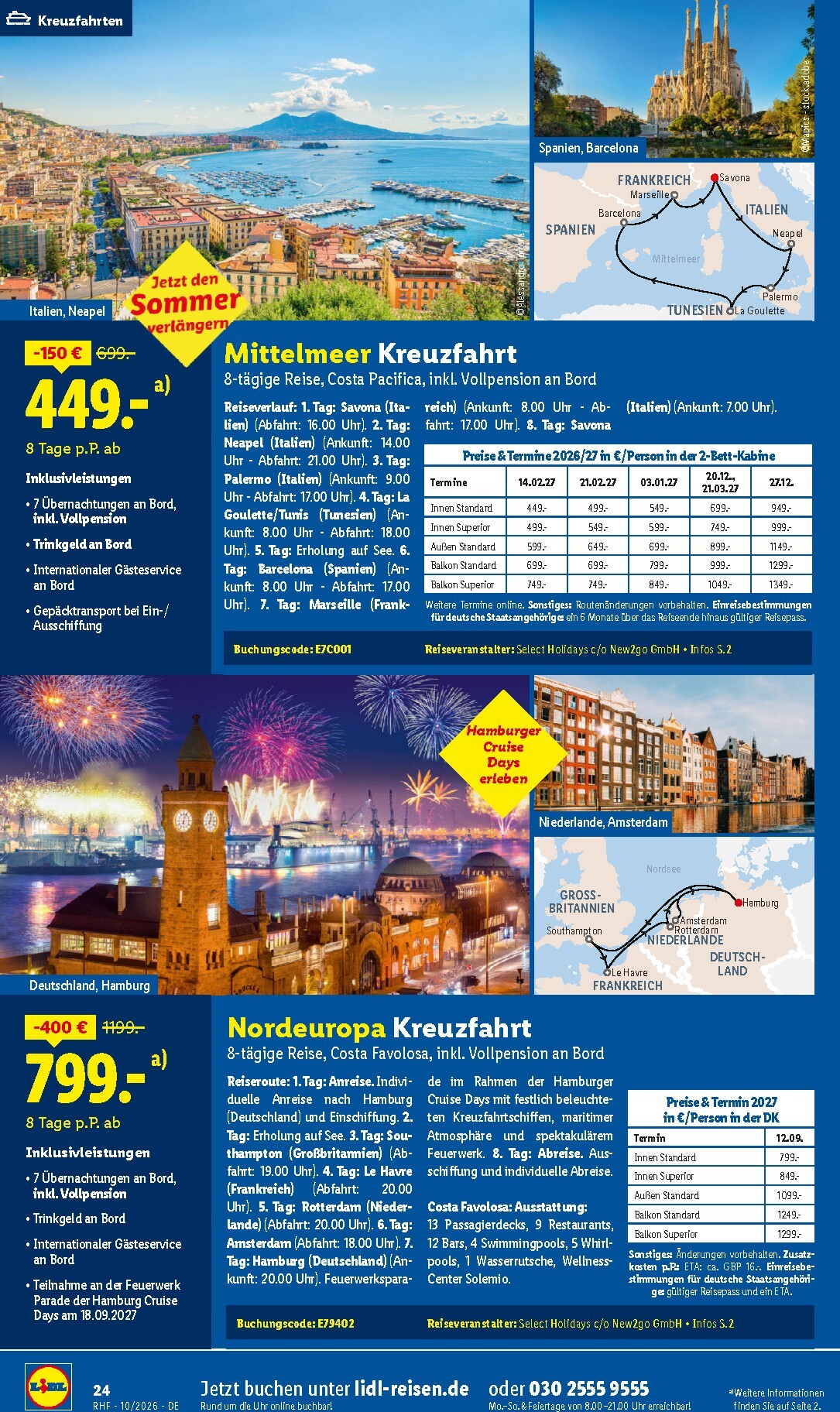 lidl - Lidl - Reise-Highlights Prospekt – von Mittwoch 30.09.2026 bis Samstag 31.10.2026 - page: 24