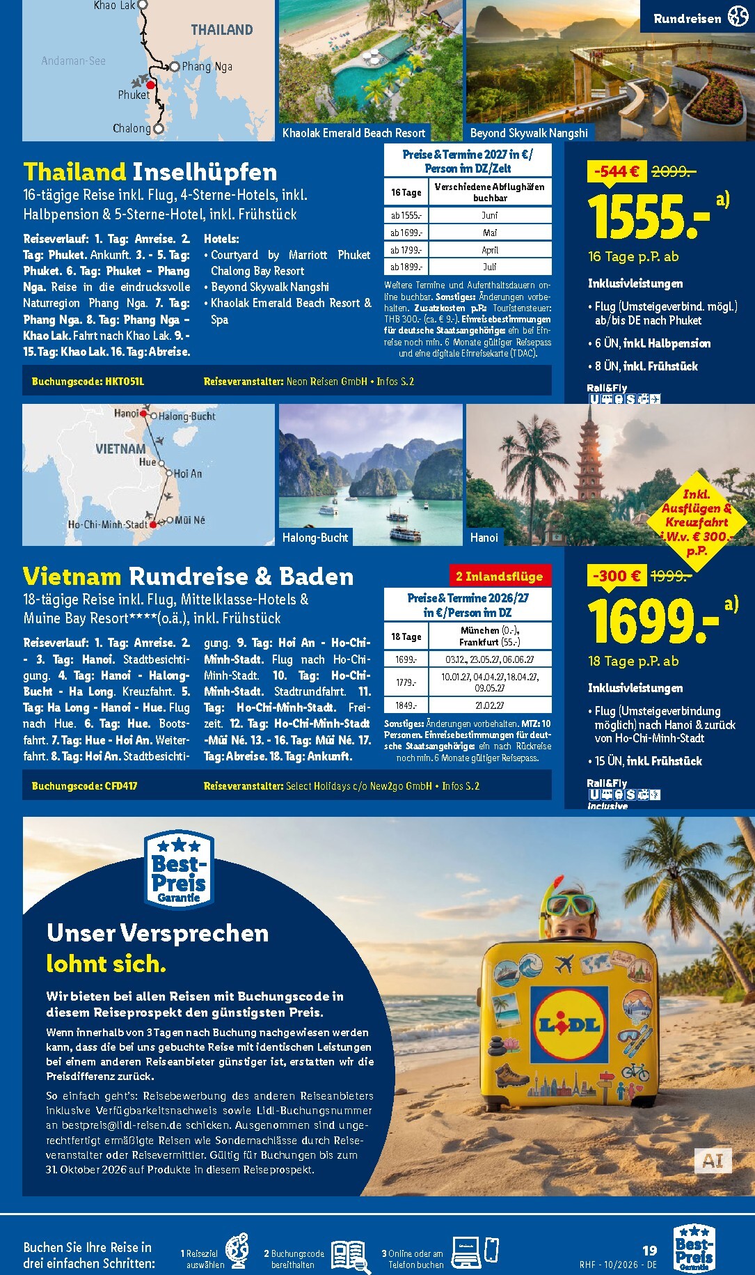 lidl - Lidl - Reise-Highlights Prospekt – von Mittwoch 30.09.2026 bis Samstag 31.10.2026 - page: 19