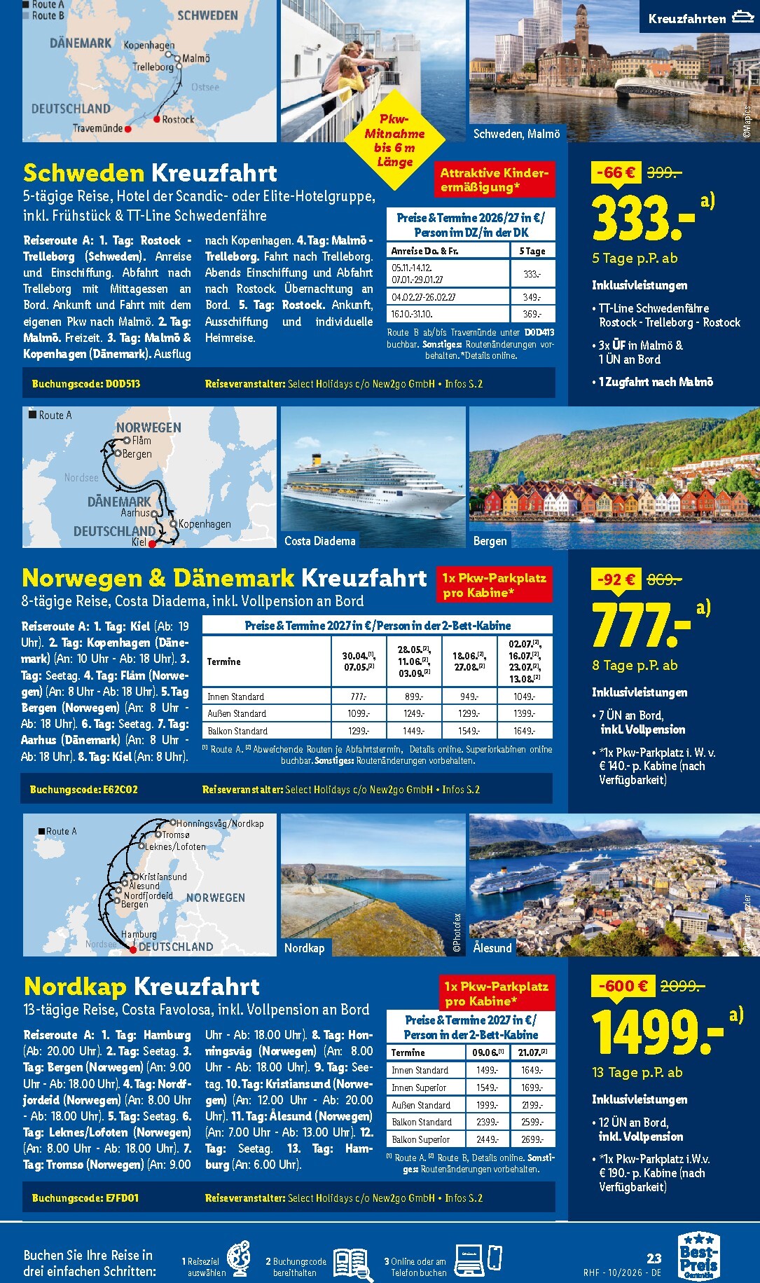 lidl - Lidl - Reise-Highlights Prospekt – von Mittwoch 30.09.2026 bis Samstag 31.10.2026 - page: 23