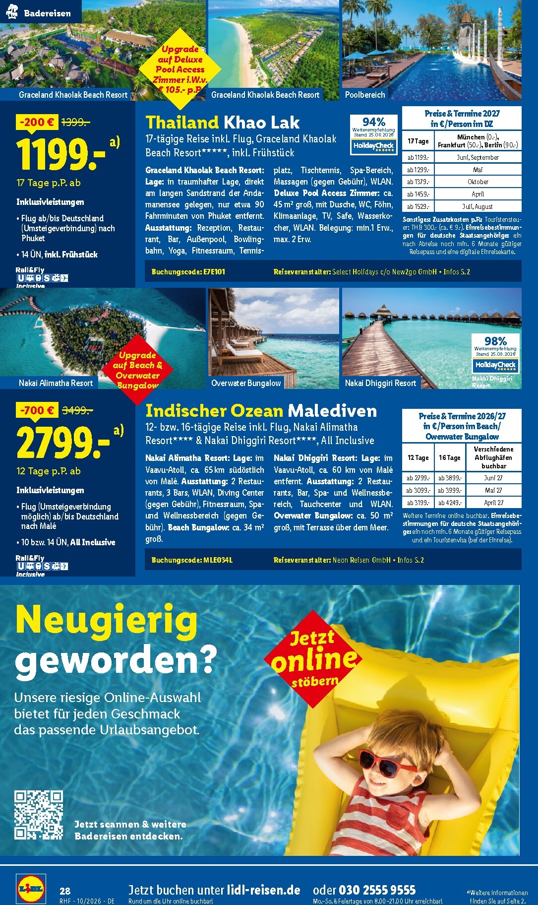 lidl - Lidl - Reise-Highlights Prospekt – von Mittwoch 30.09.2026 bis Samstag 31.10.2026 - page: 28