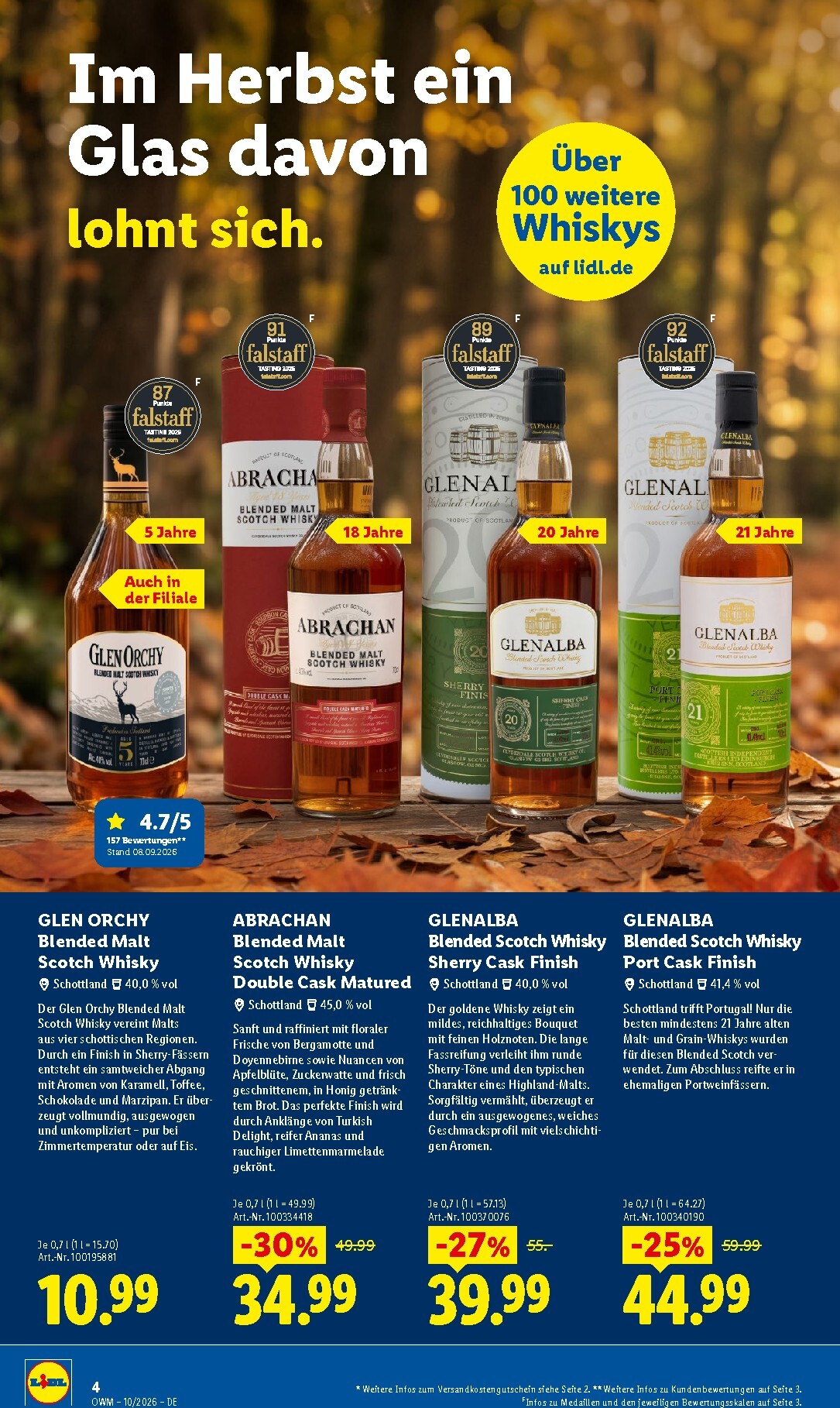 lidl - Lidl - Wein & Spirituosen Prospekt – von Donnerstag 01.10.2026 bis Samstag 31.10.2026 - page: 4