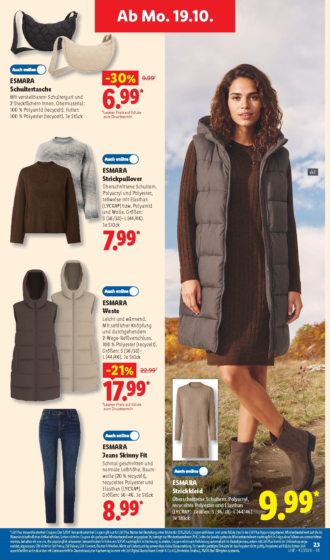 lidl - Lidl - Angebot der Woche Prospekt nächste Woche – von Montag 19.10.2026 bis Samstag 24.10.2026 - page: 9