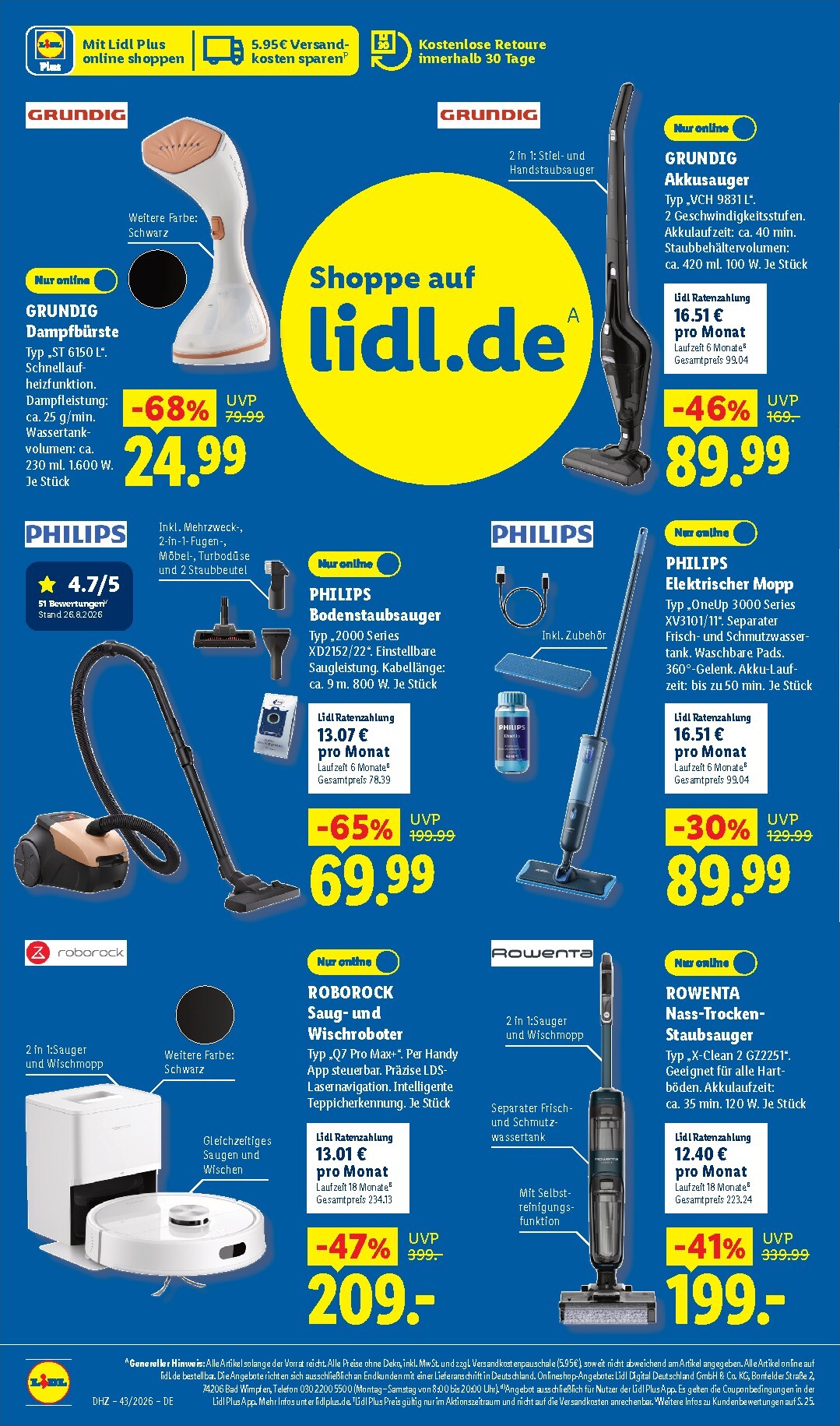 lidl - Lidl - Angebot der Woche Prospekt nächste Woche – von Montag 19.10.2026 bis Samstag 24.10.2026 - page: 16