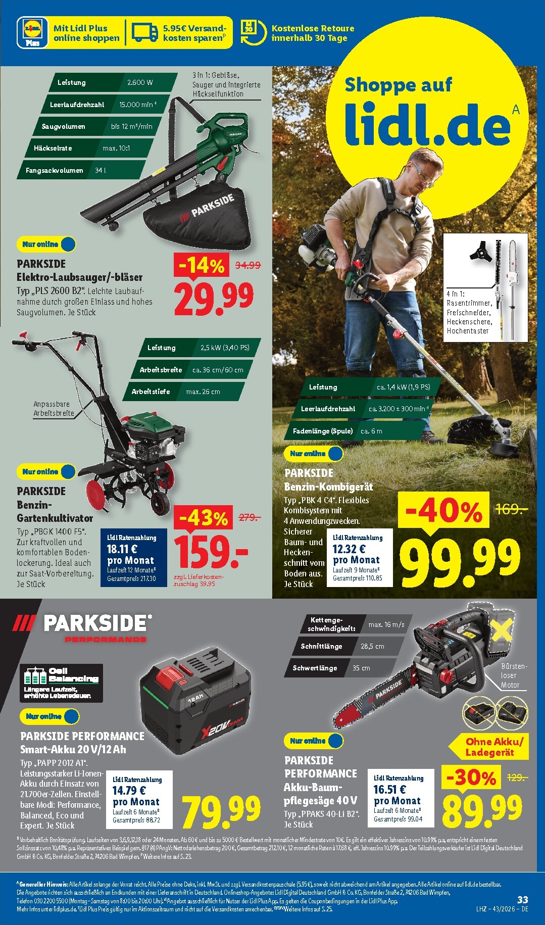 lidl - Lidl - Angebot der Woche Prospekt nächste Woche – von Montag 19.10.2026 bis Samstag 24.10.2026 - page: 21