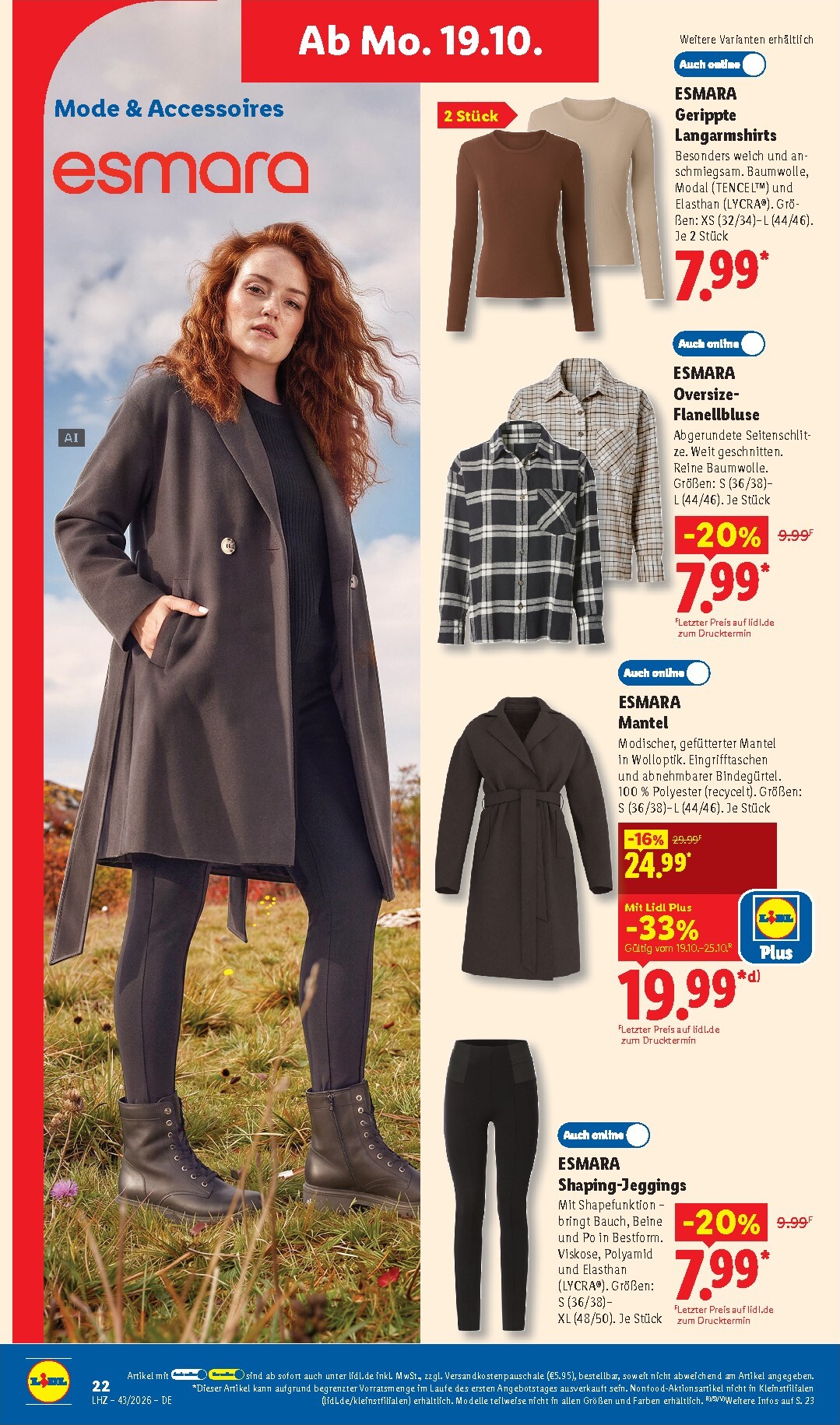 lidl - Lidl - Angebot der Woche Prospekt nächste Woche – von Montag 19.10.2026 bis Samstag 24.10.2026 - page: 8
