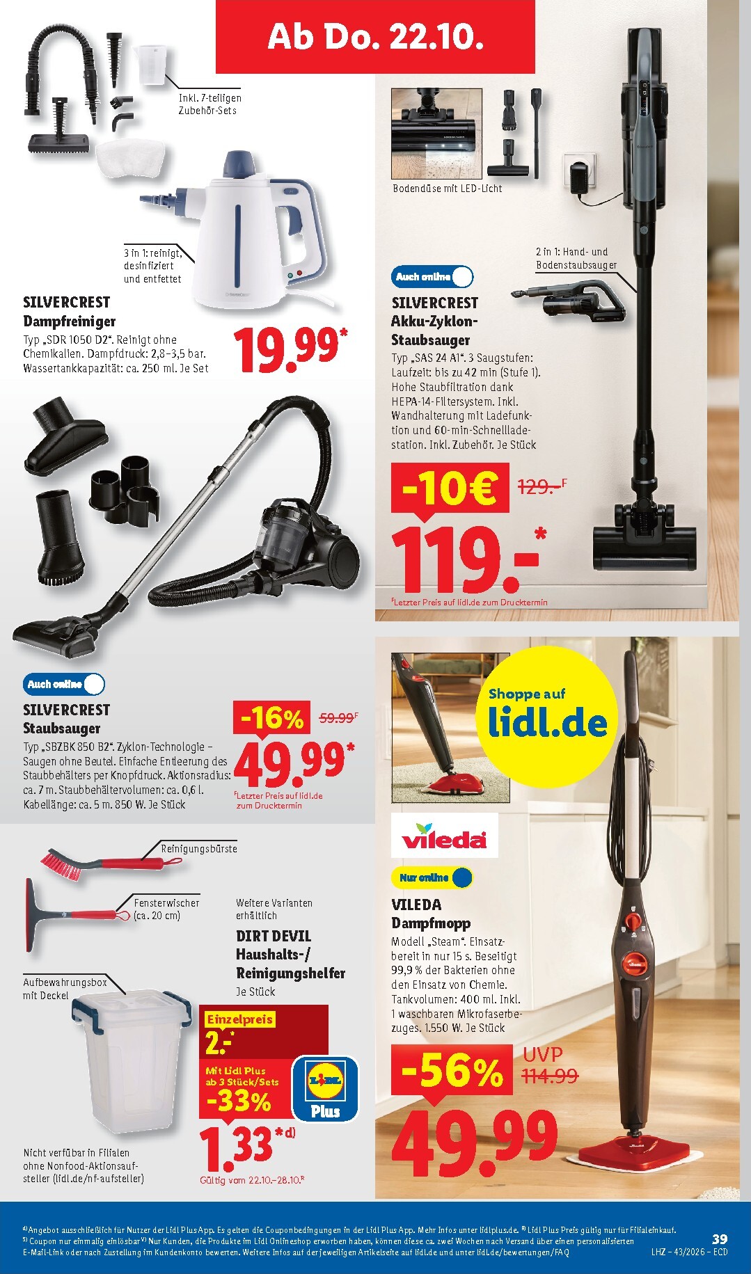 lidl - Lidl - Angebot der Woche Prospekt nächste Woche – von Montag 19.10.2026 bis Samstag 24.10.2026 - page: 31
