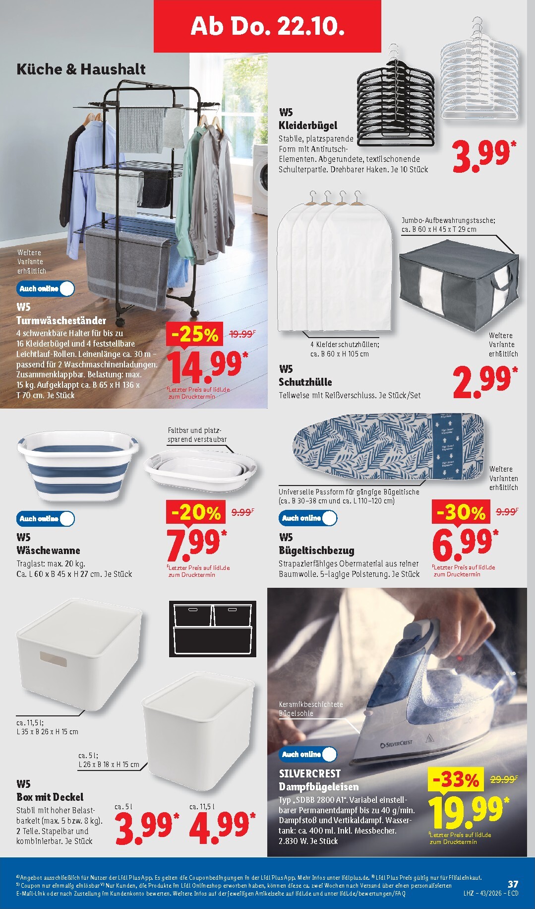 lidl - Lidl - Angebot der Woche Prospekt nächste Woche – von Montag 19.10.2026 bis Samstag 24.10.2026 - page: 29