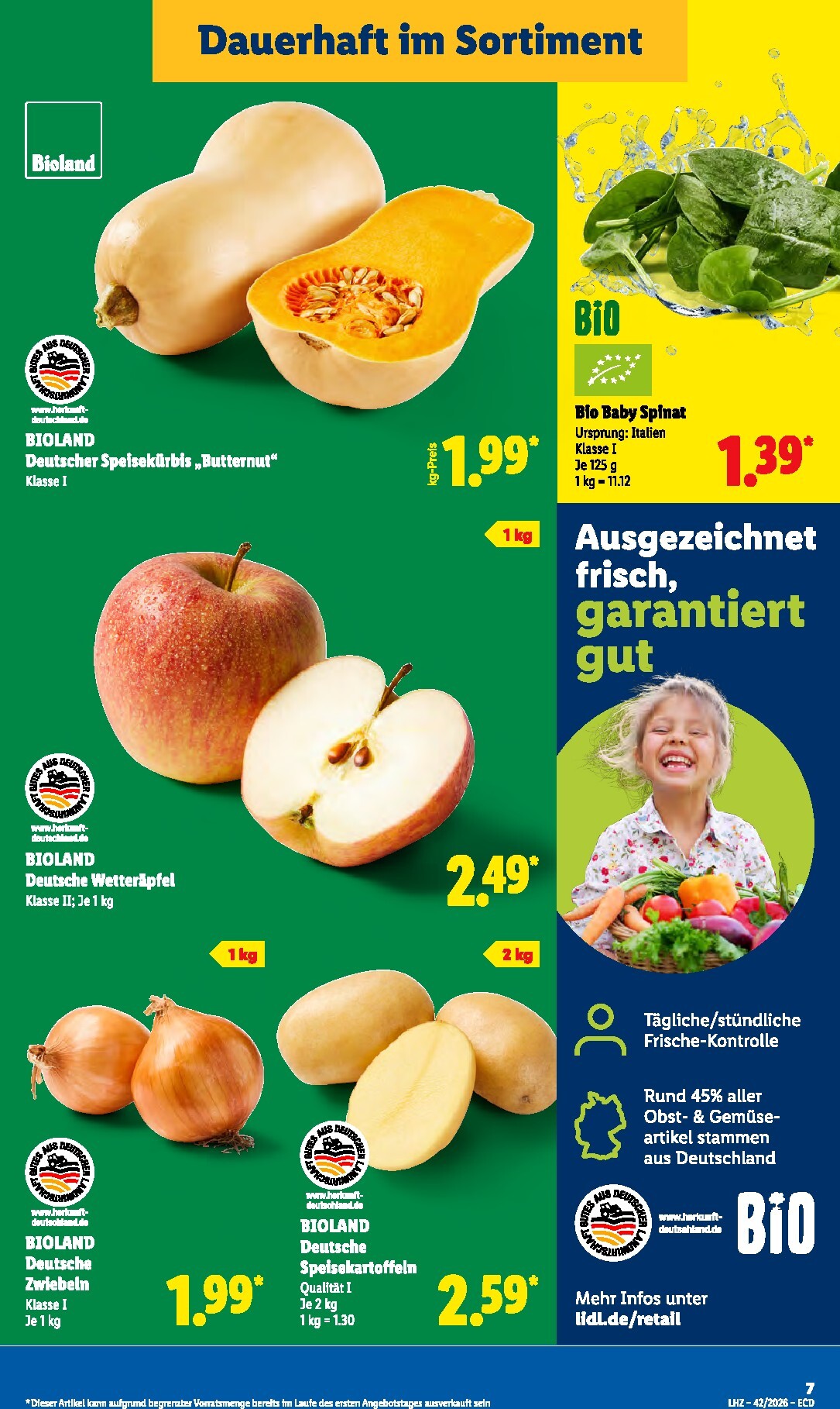 lidl - Lidl Prospekt nächste Woche – von Montag 12.10.2026 bis Samstag 17.10.2026 - page: 7