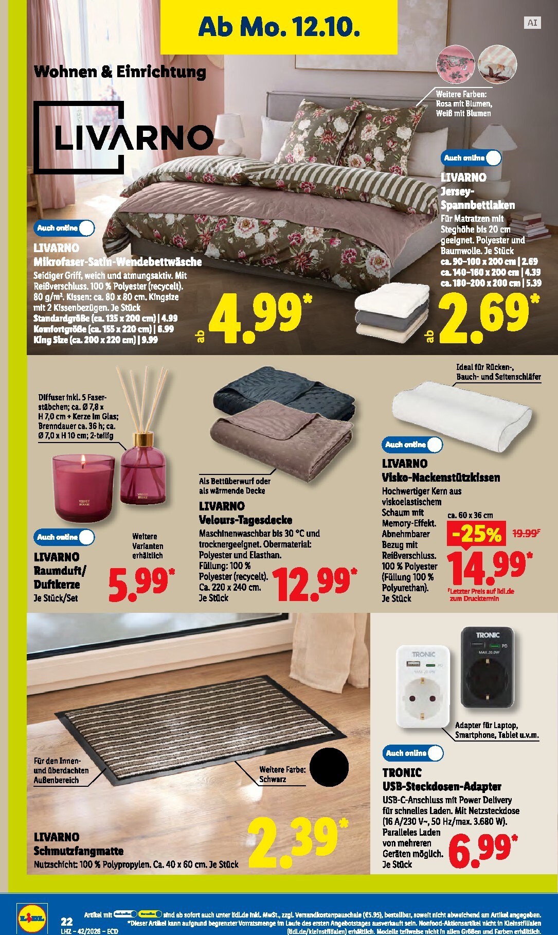 lidl - Lidl Prospekt nächste Woche – von Montag 12.10.2026 bis Samstag 17.10.2026 - page: 36